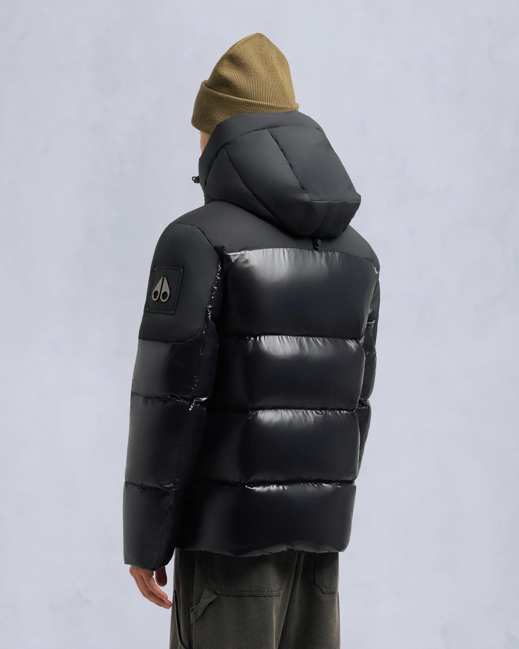 BRIAR 3Q PUFFER-BLACK - Image 3