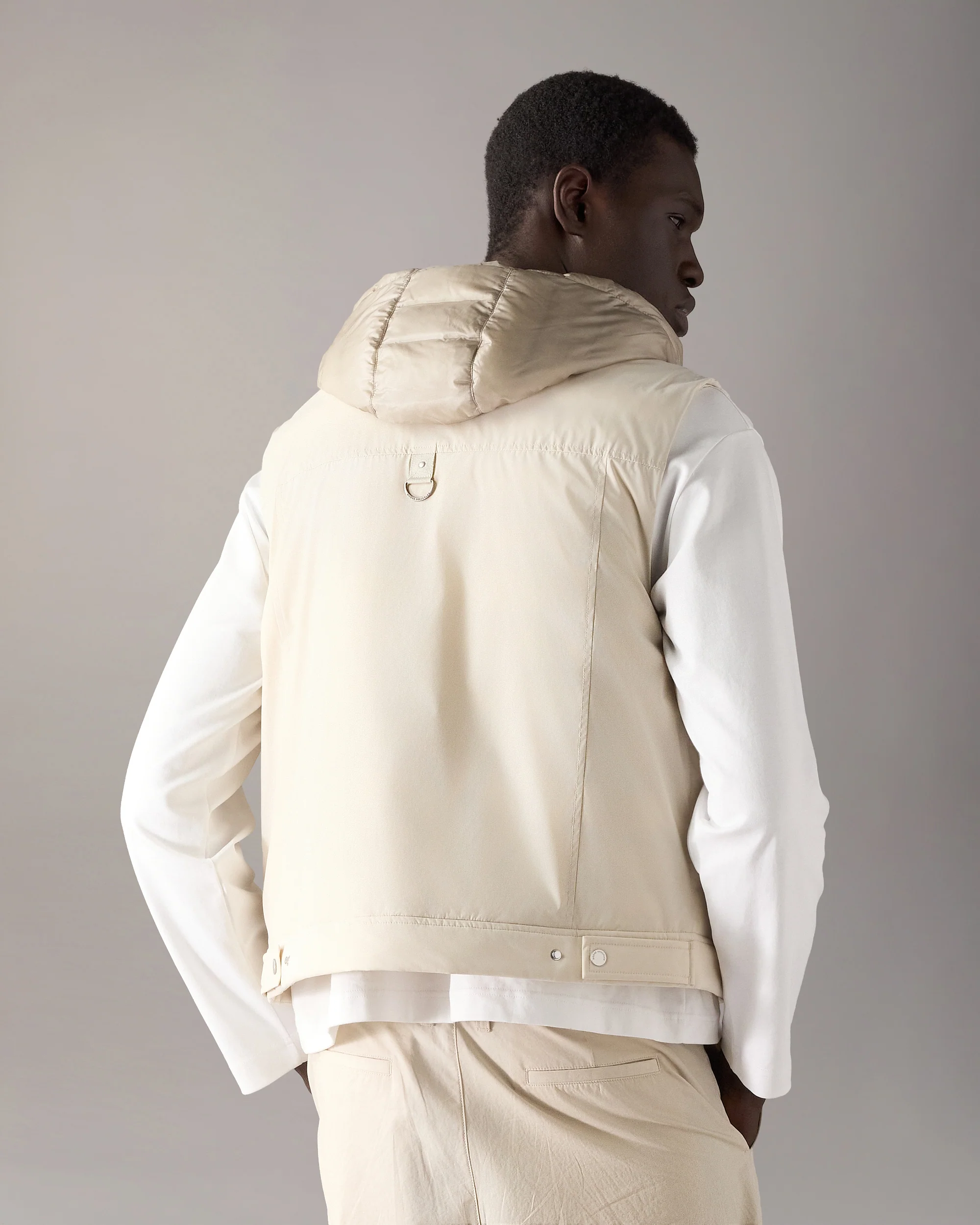 BRIXTON DOWN VEST-ALABASTER - Image 3