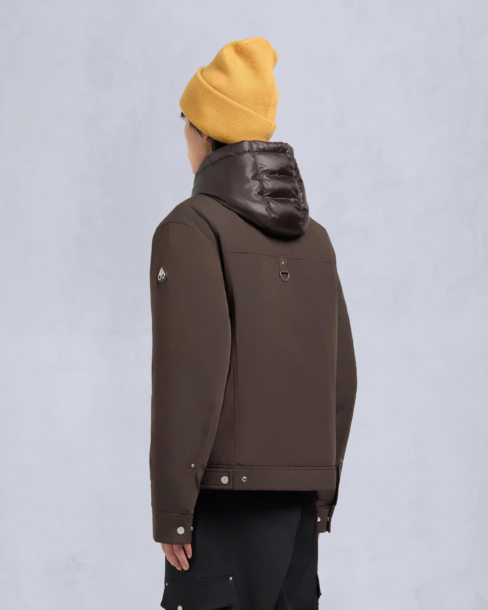 BRIXTON TRUCKER JACKET-ESPRESSO - Image 3