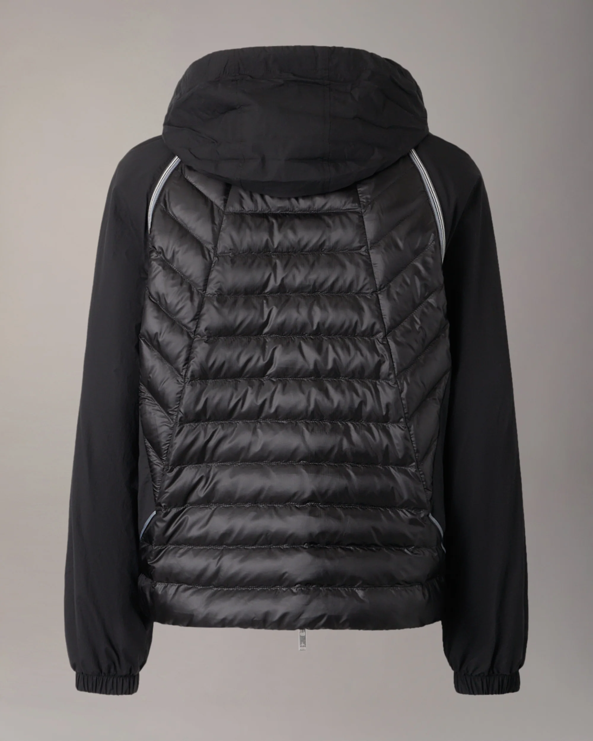 CLOUD WALKER AIR DOWN HYBRID JACKET-BLACK/BLACK - Image 5