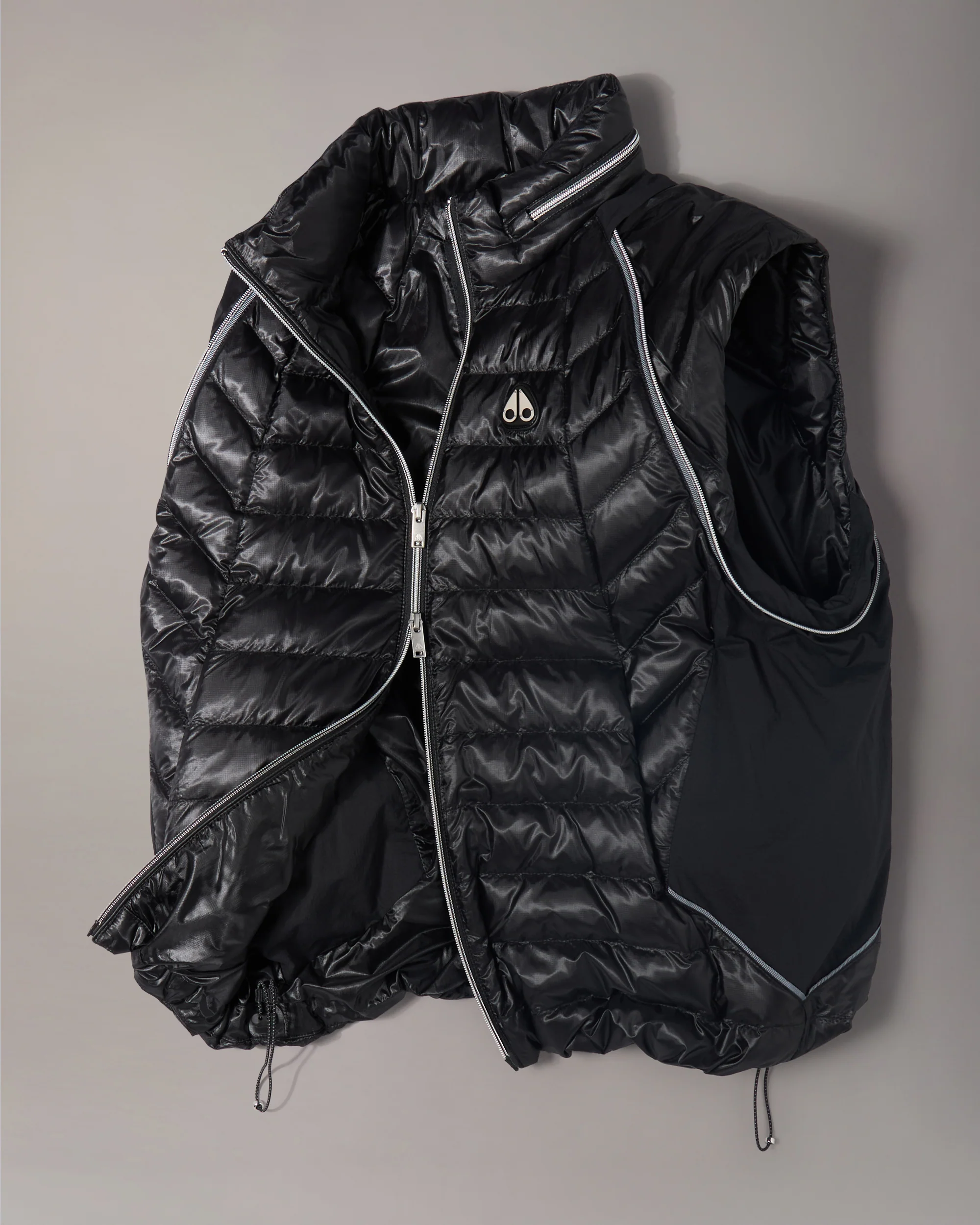 CLOUD WALKER AIR DOWN HYBRID JACKET-BLACK/BLACK - Image 8