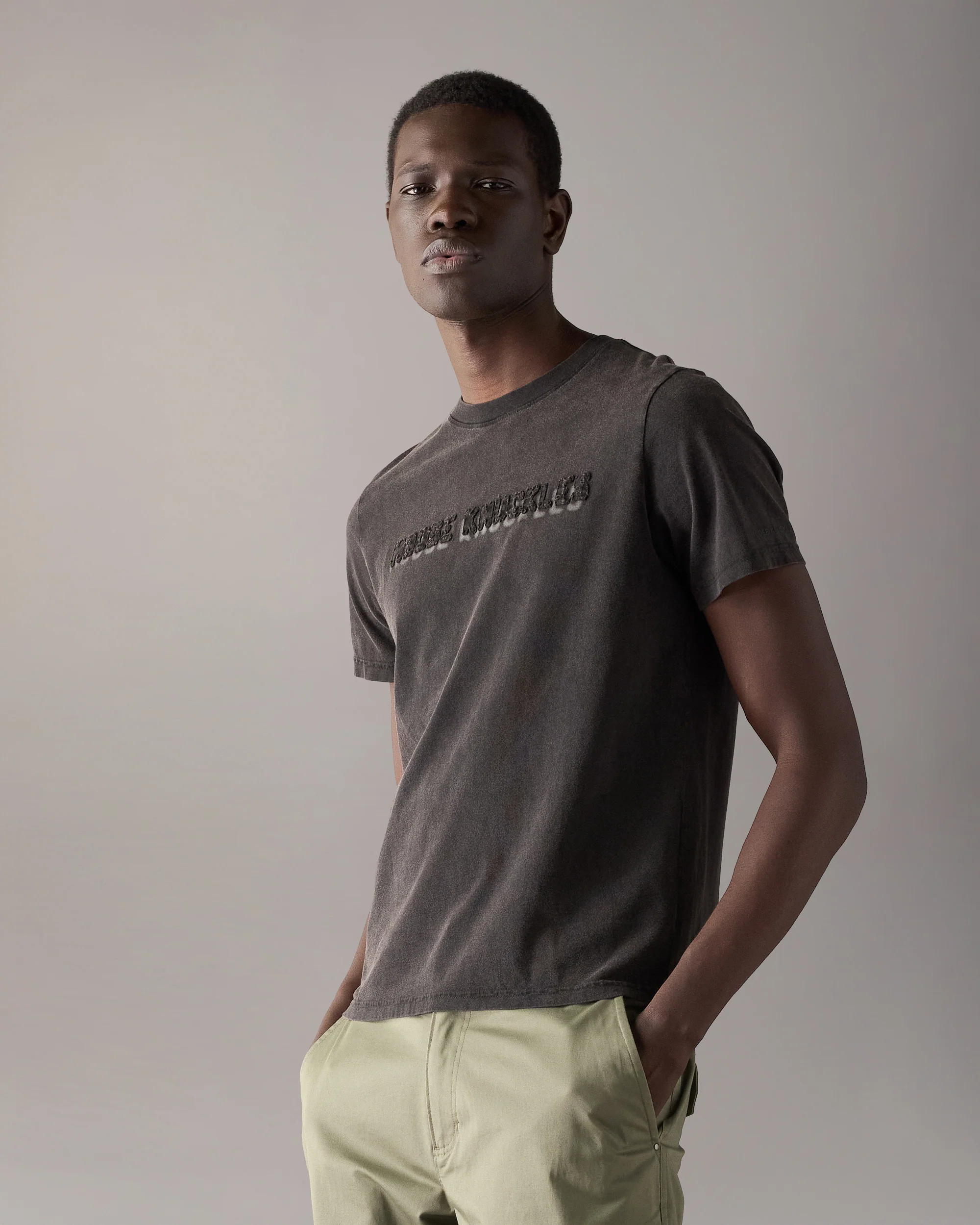 CONNOR LOGO T-SHIRT-BLACK - Image 2