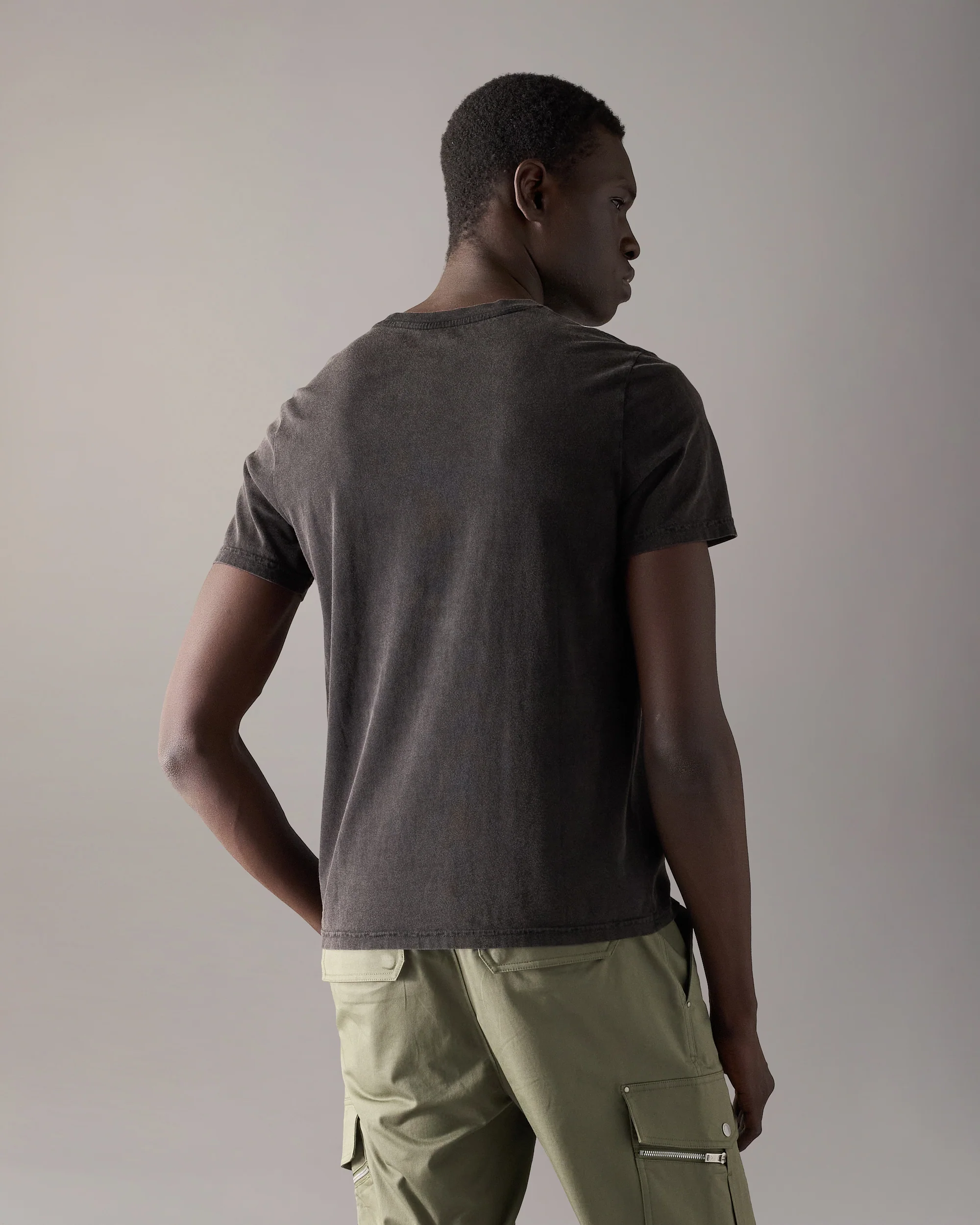 CONNOR LOGO T-SHIRT-BLACK - Image 3