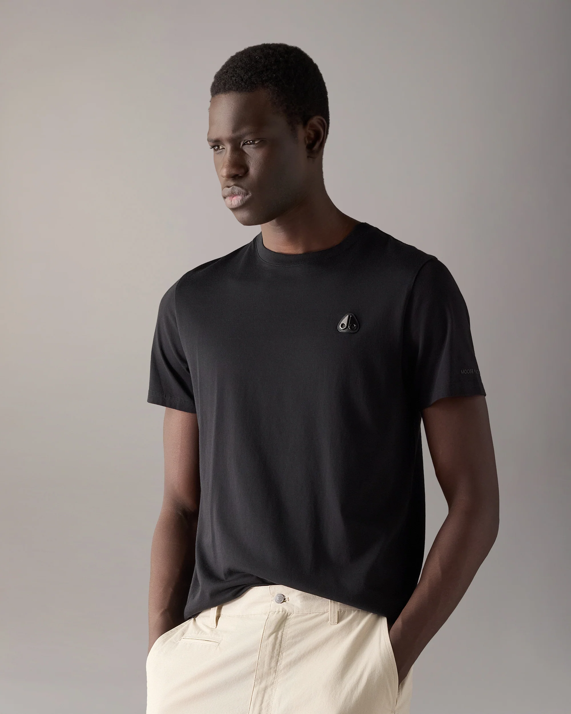 CRESCENT T-SHIRT-BLACK - Image 2