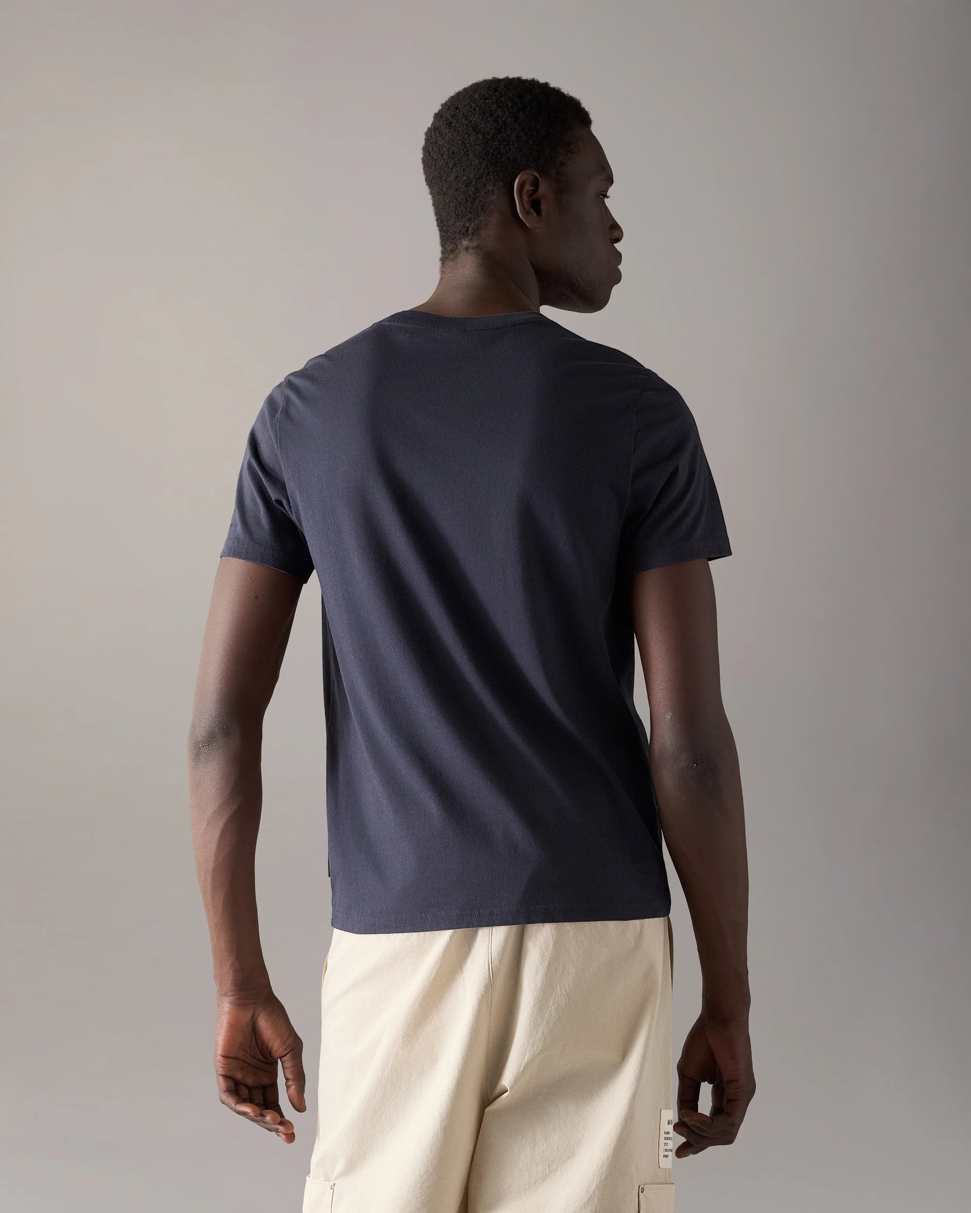 CRESCENT T-SHIRT-NAVY - Image 3