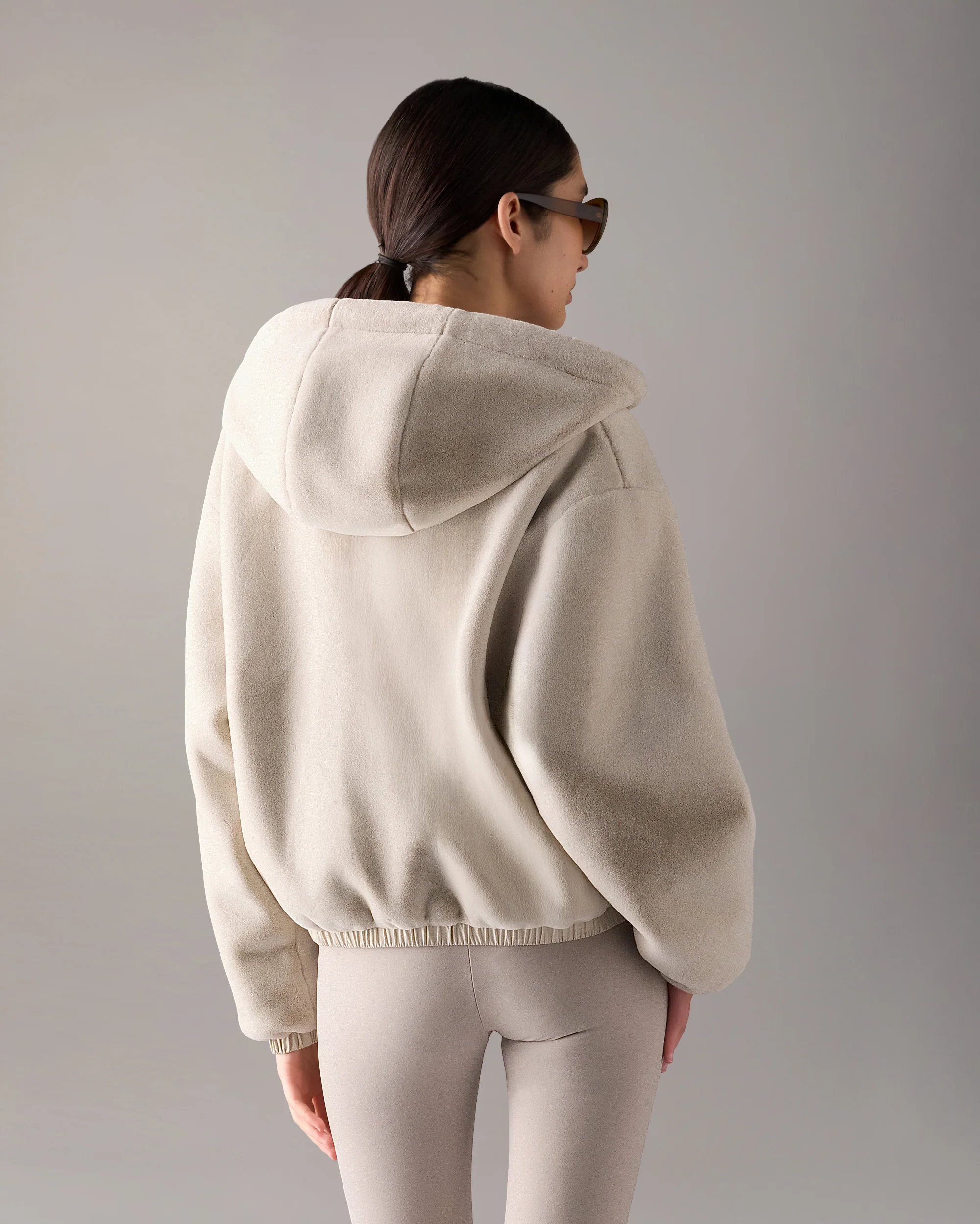 EATON BUNNY REVERSIBLE MONOGRAM HOODIE-ALABASTER/ALABASTER MONOGRAM - Image 3