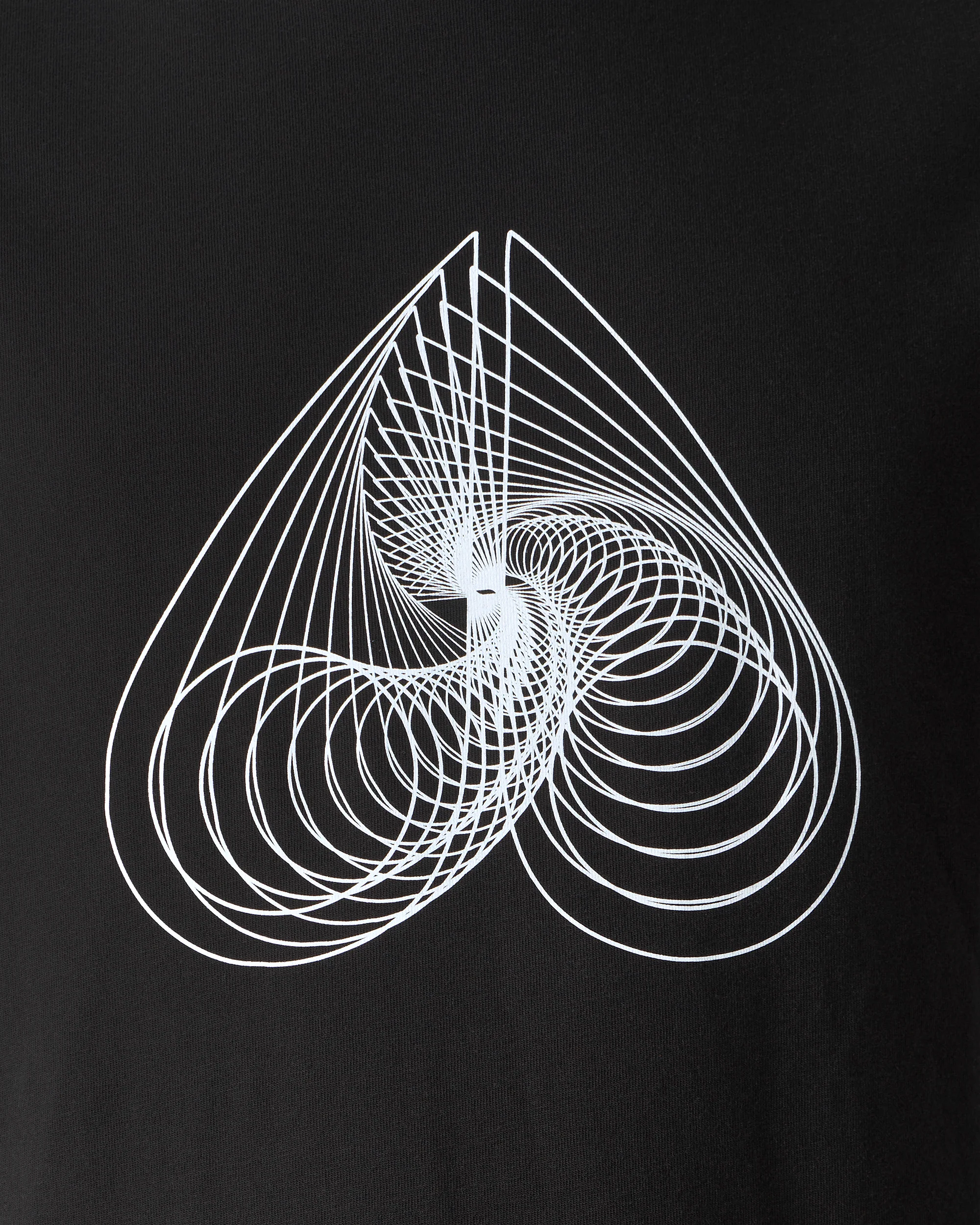 ECLIPSO PIMA COTTON LOGO T-SHIRT-BLACK/WHITE - Image 4