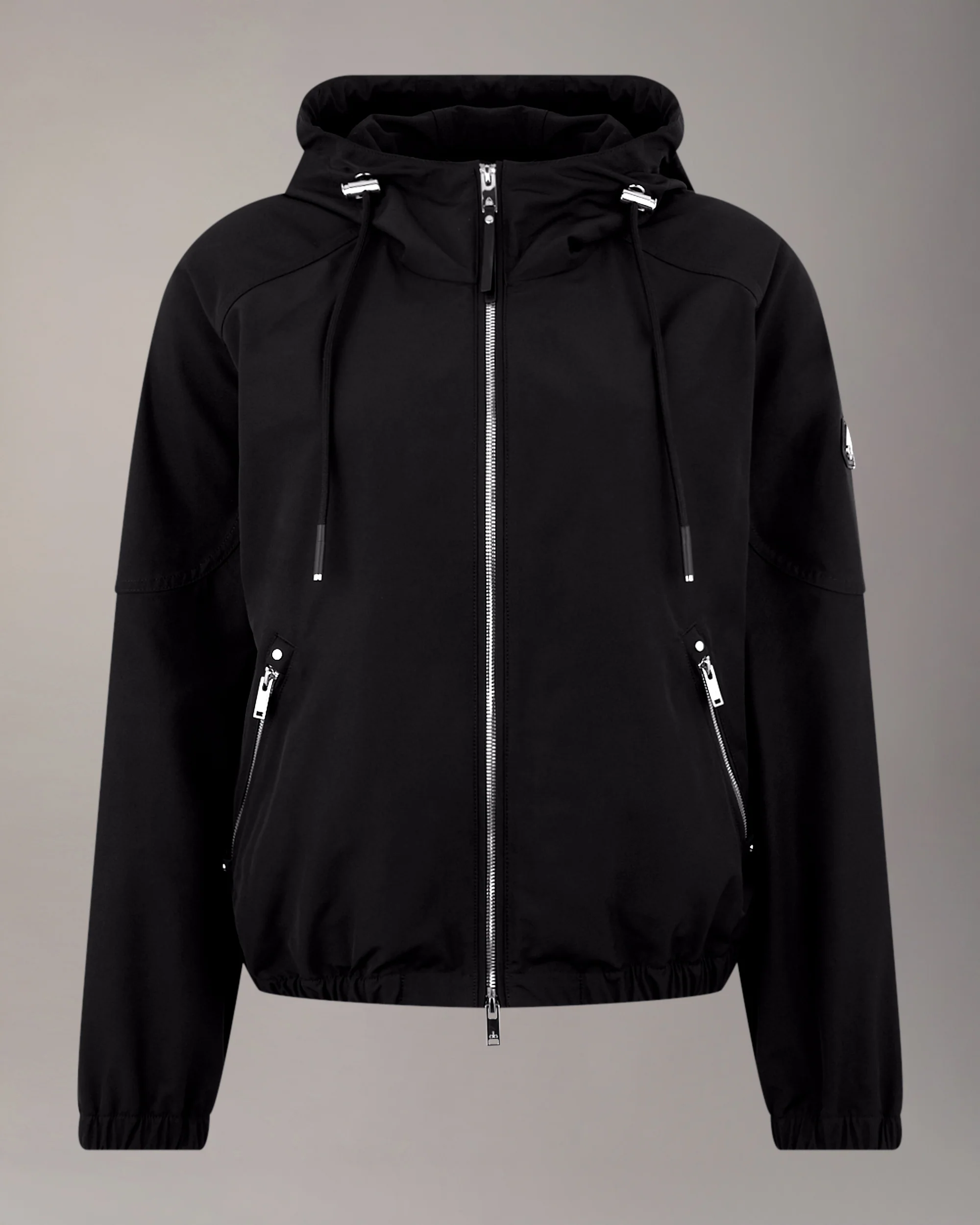 ELEVATE HOODED JACKET-BLACK - Image 7