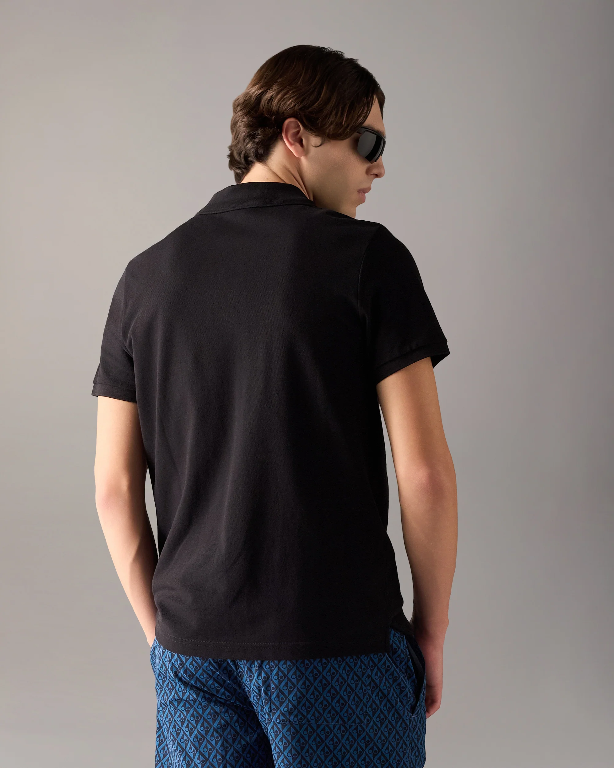 EVERETT POLO-BLACK - Image 3