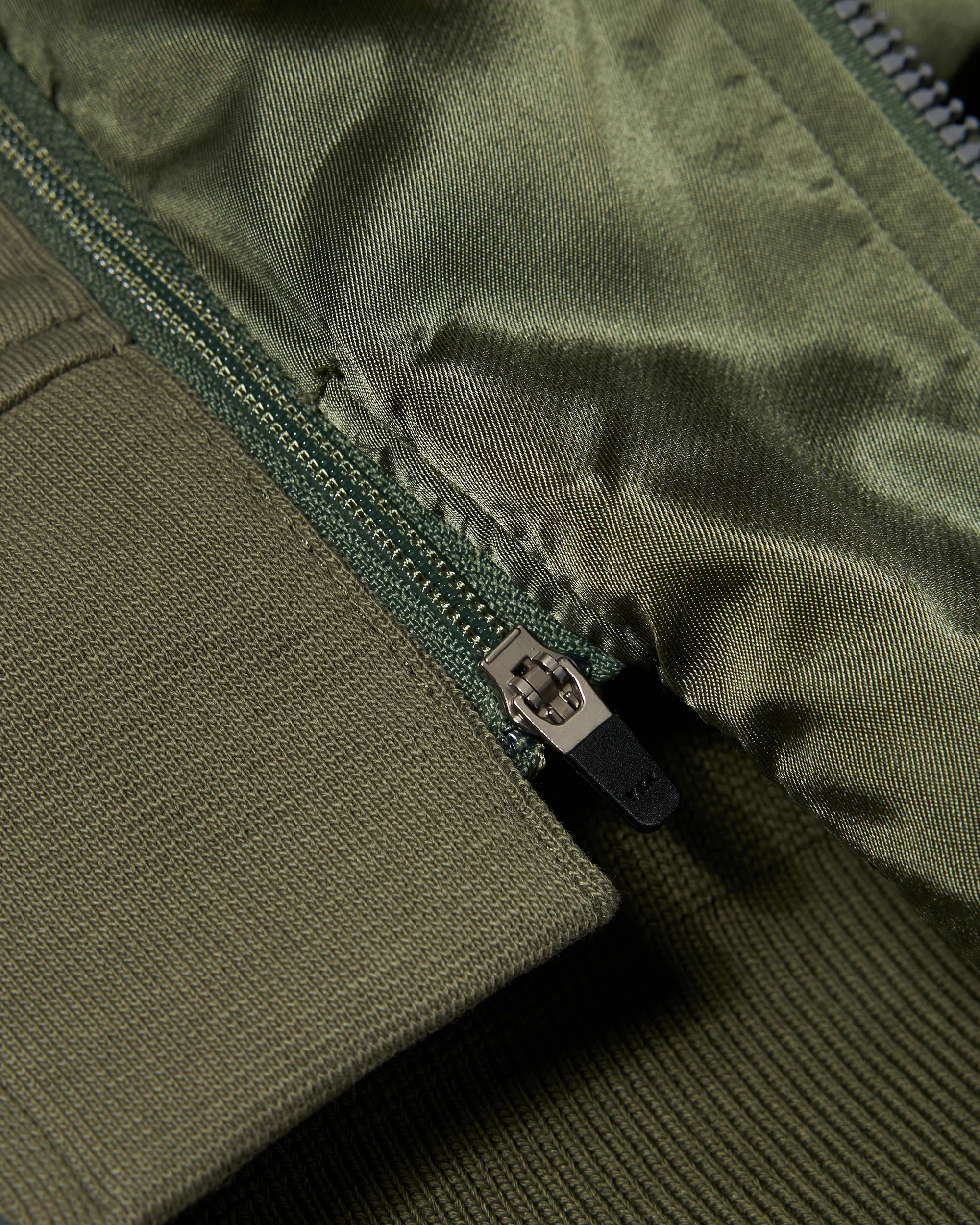 GEORGIE BOMBER JACKET-ARTICHOKE - Image 4