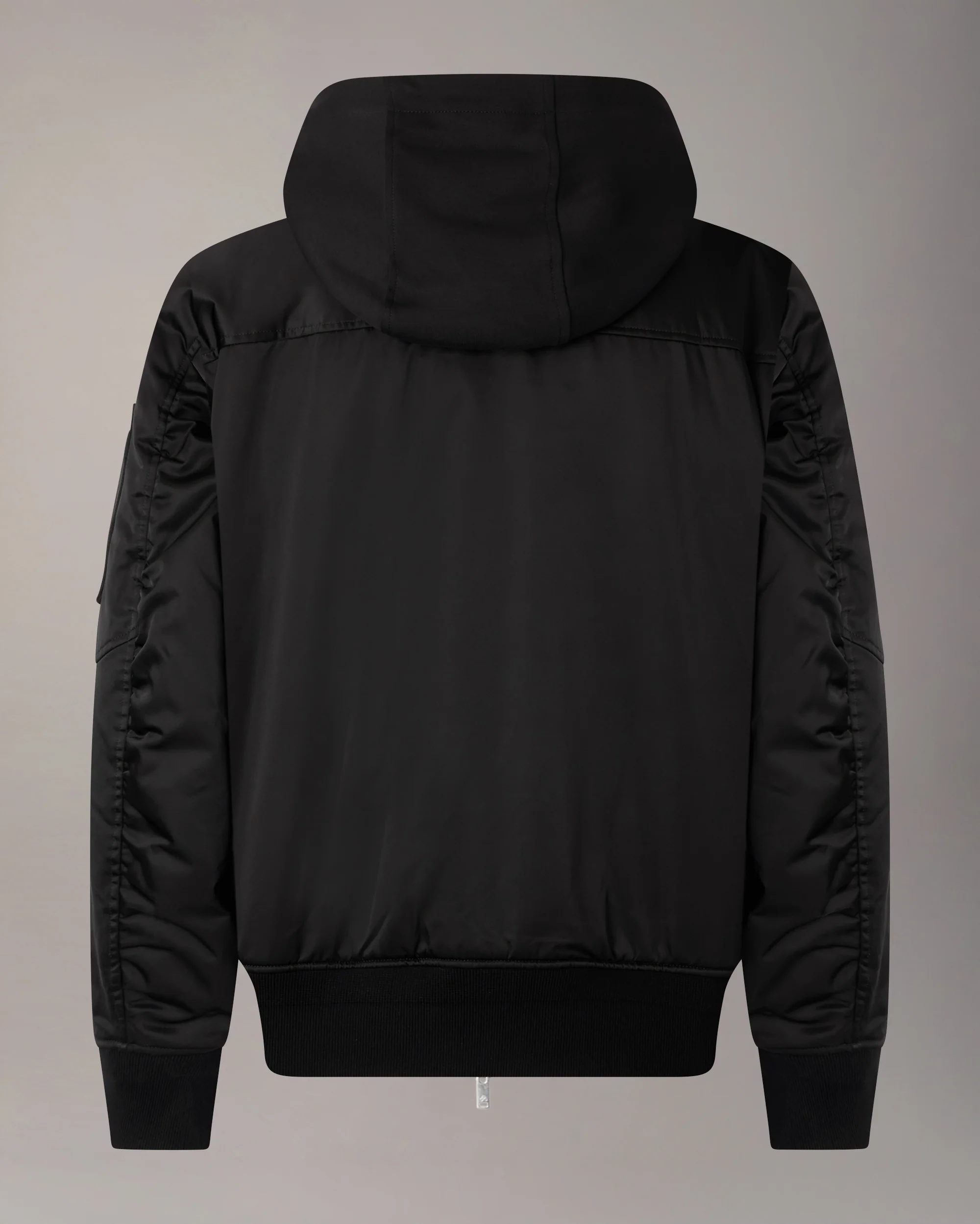 GEORGIE BOMBER JACKET-BLACK - Image 5