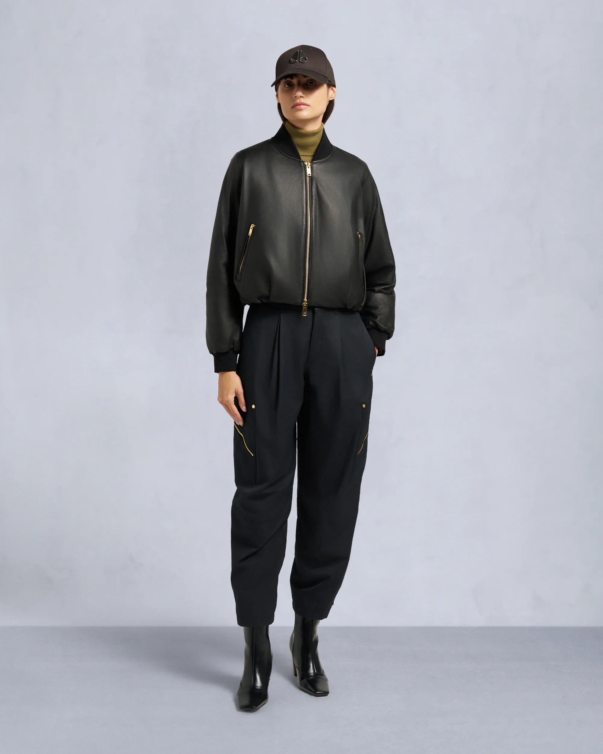 GOLD SERIES CARDIN BUNNY JACKET-BLACK - Image 6