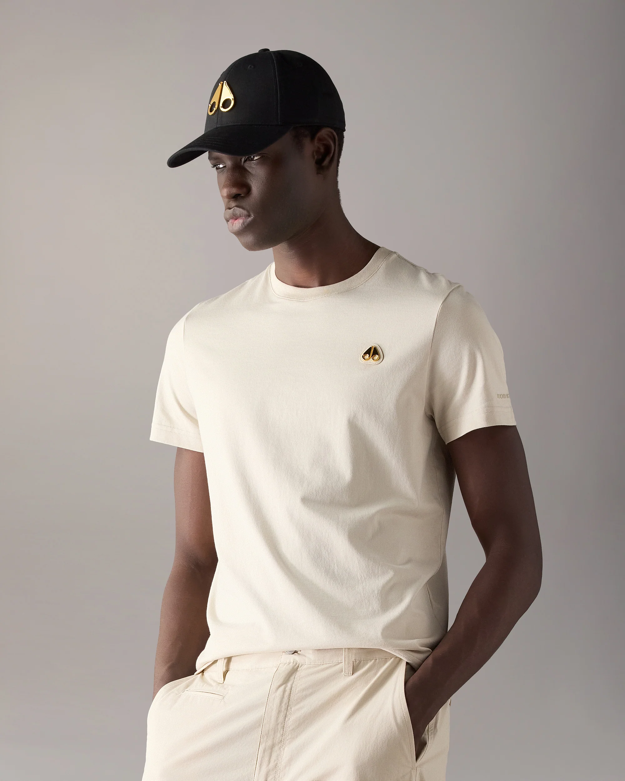 GOLD SERIES CRESCENT T-SHIRT-ALABASTER - Image 2