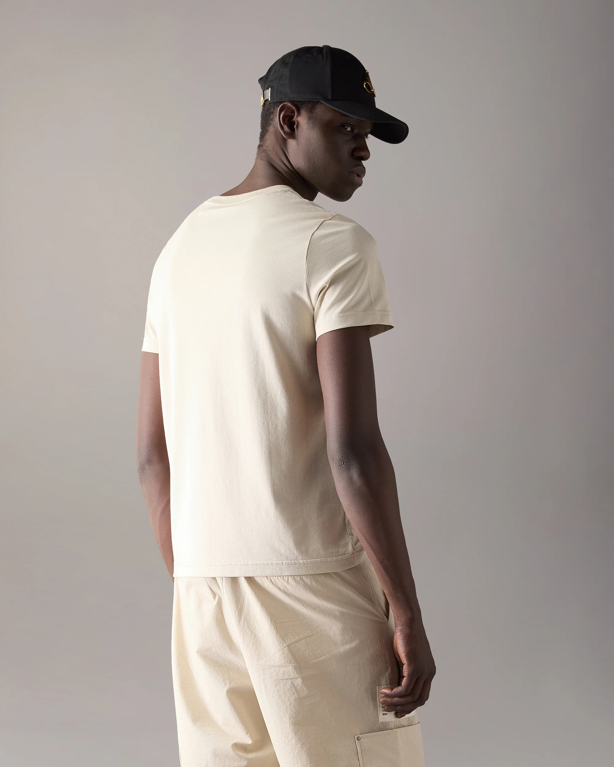 GOLD SERIES CRESCENT T-SHIRT-ALABASTER - Image 3