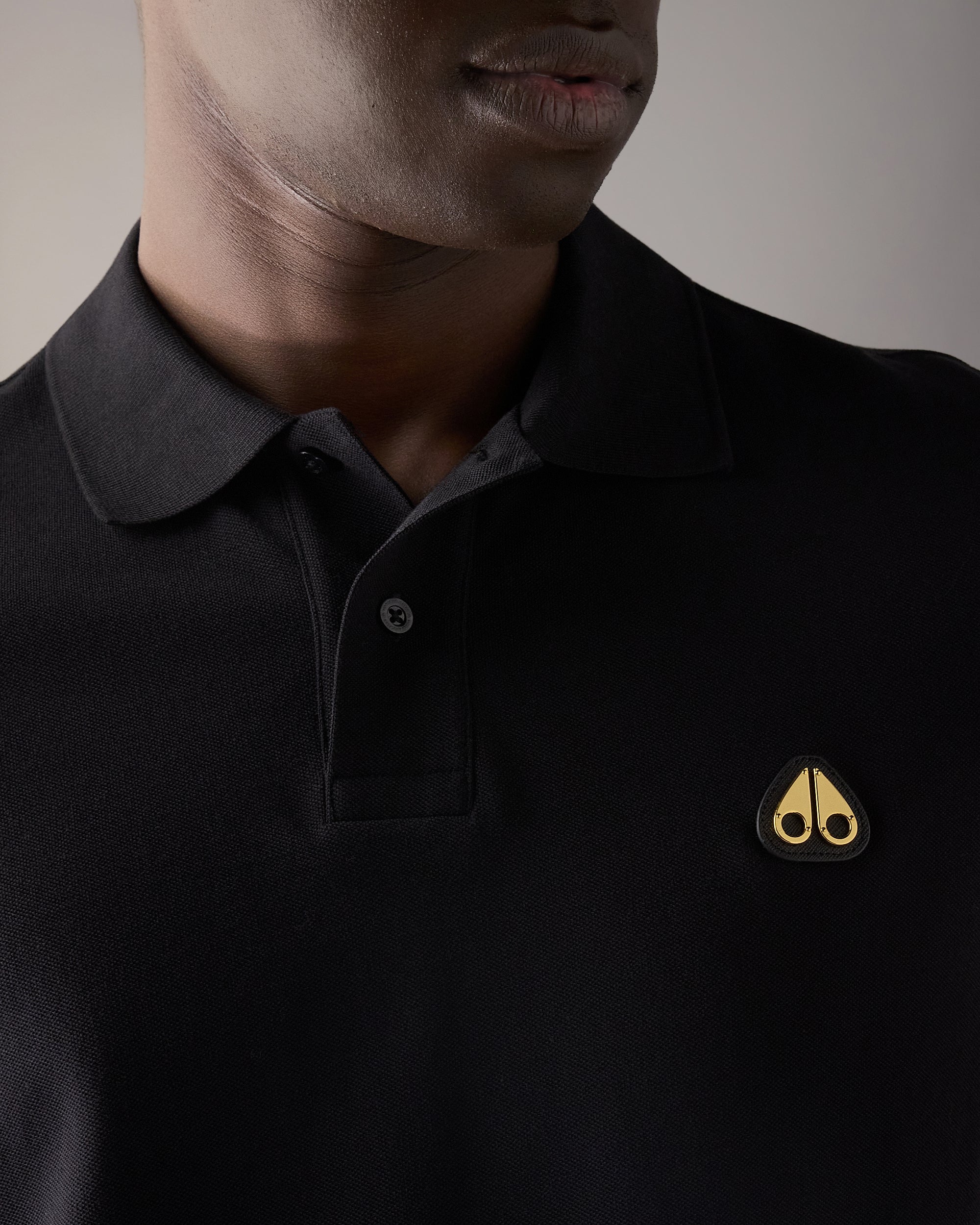 GOLD SERIES EVERETT POLO-BLACK - Image 6