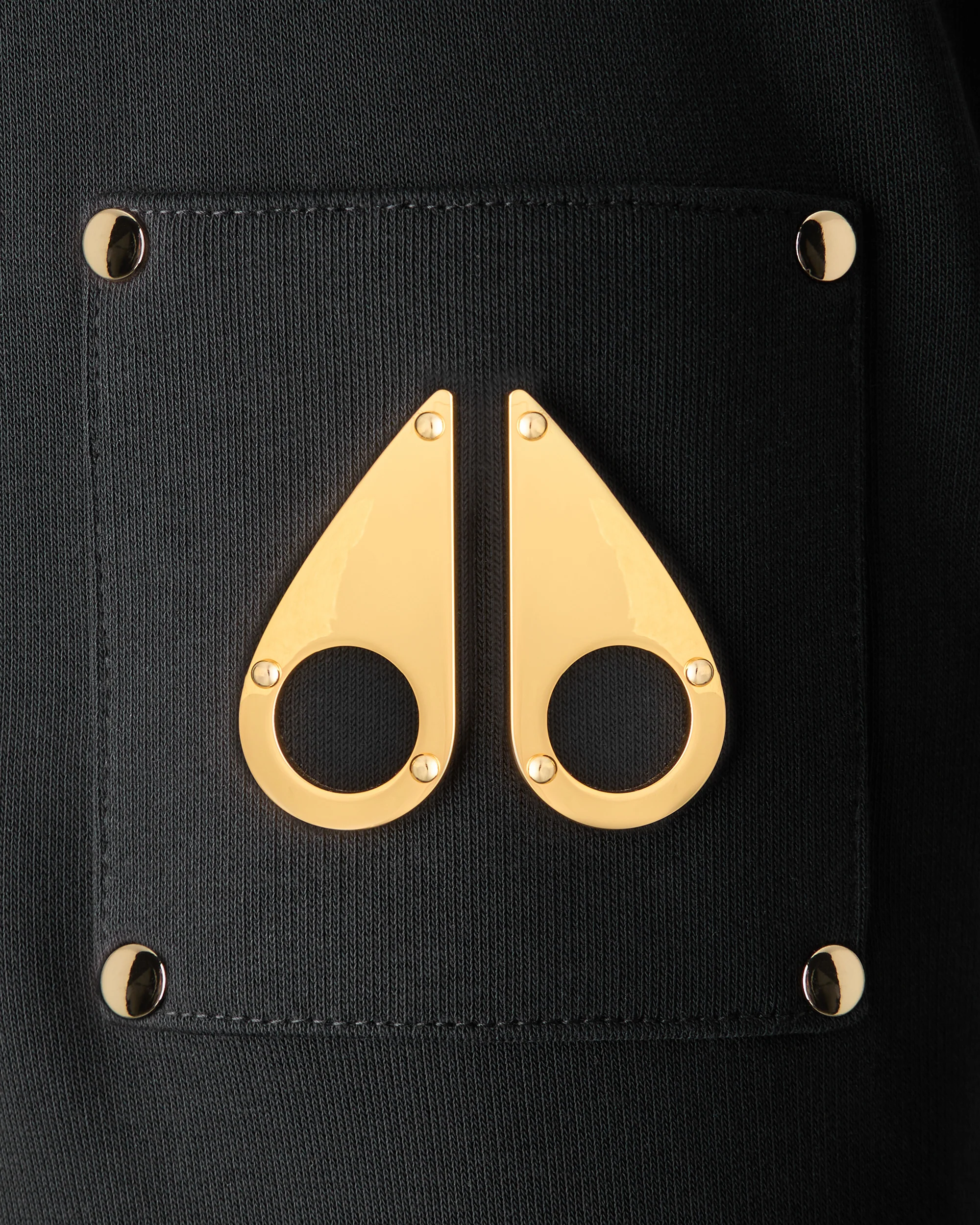 GOLD SERIES LINDEN BUNNY HOODIE-BLACK/BLACK FAUX - Image 4