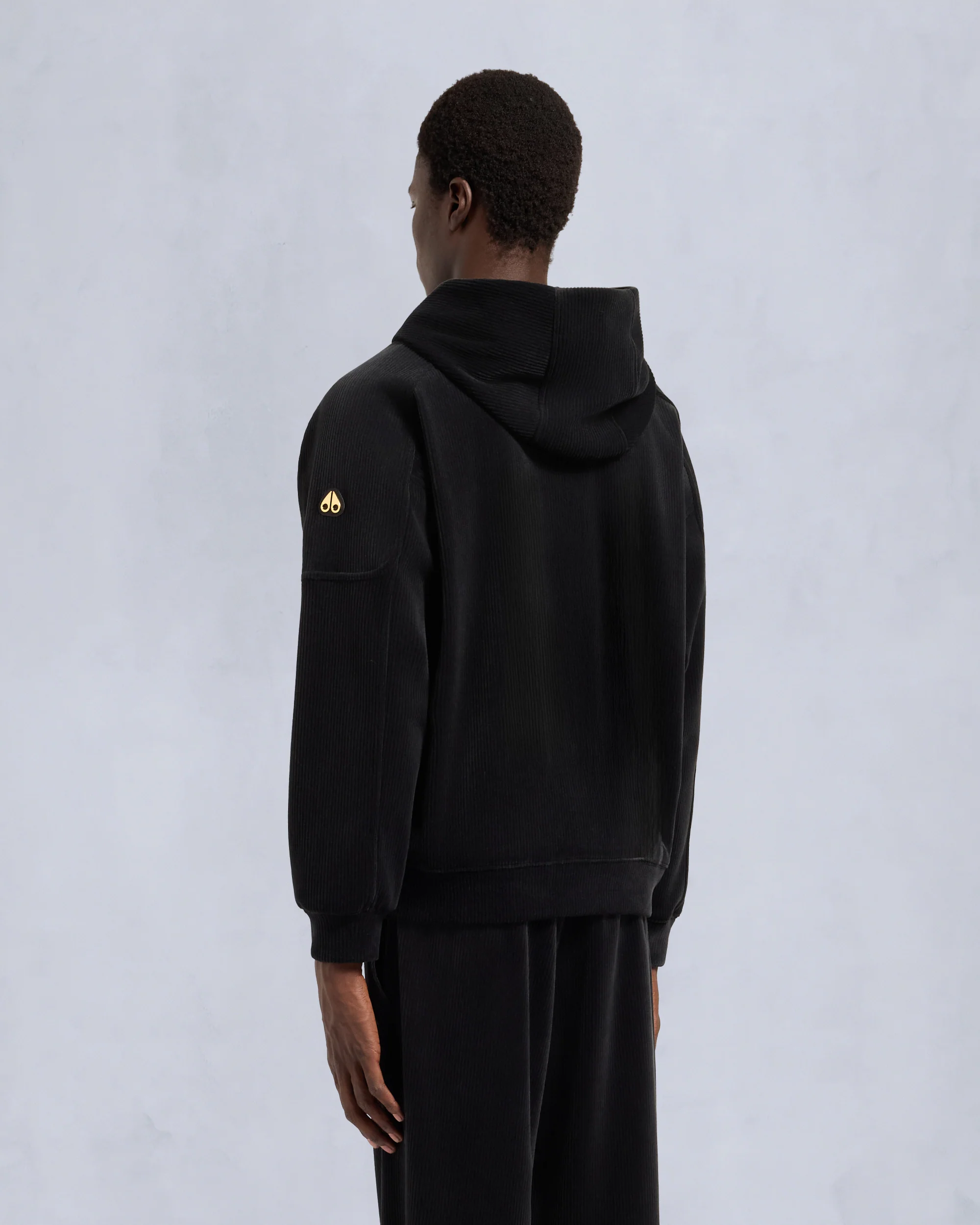 GOLD SERIES PRESTON HOODIE-BLACK - Image 3