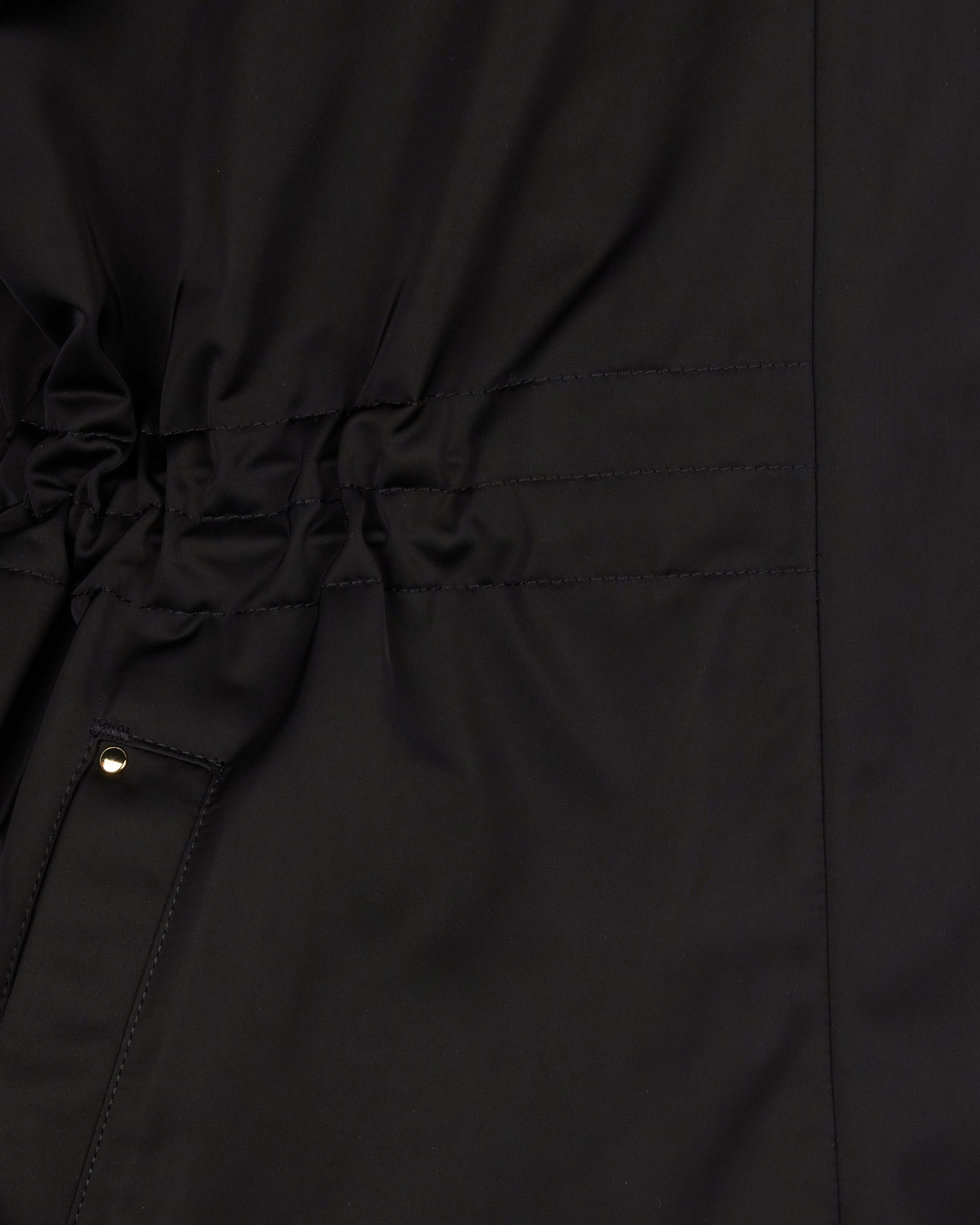 GOLD SERIES SATIN 3Q JACKET-BLACK - Image 4