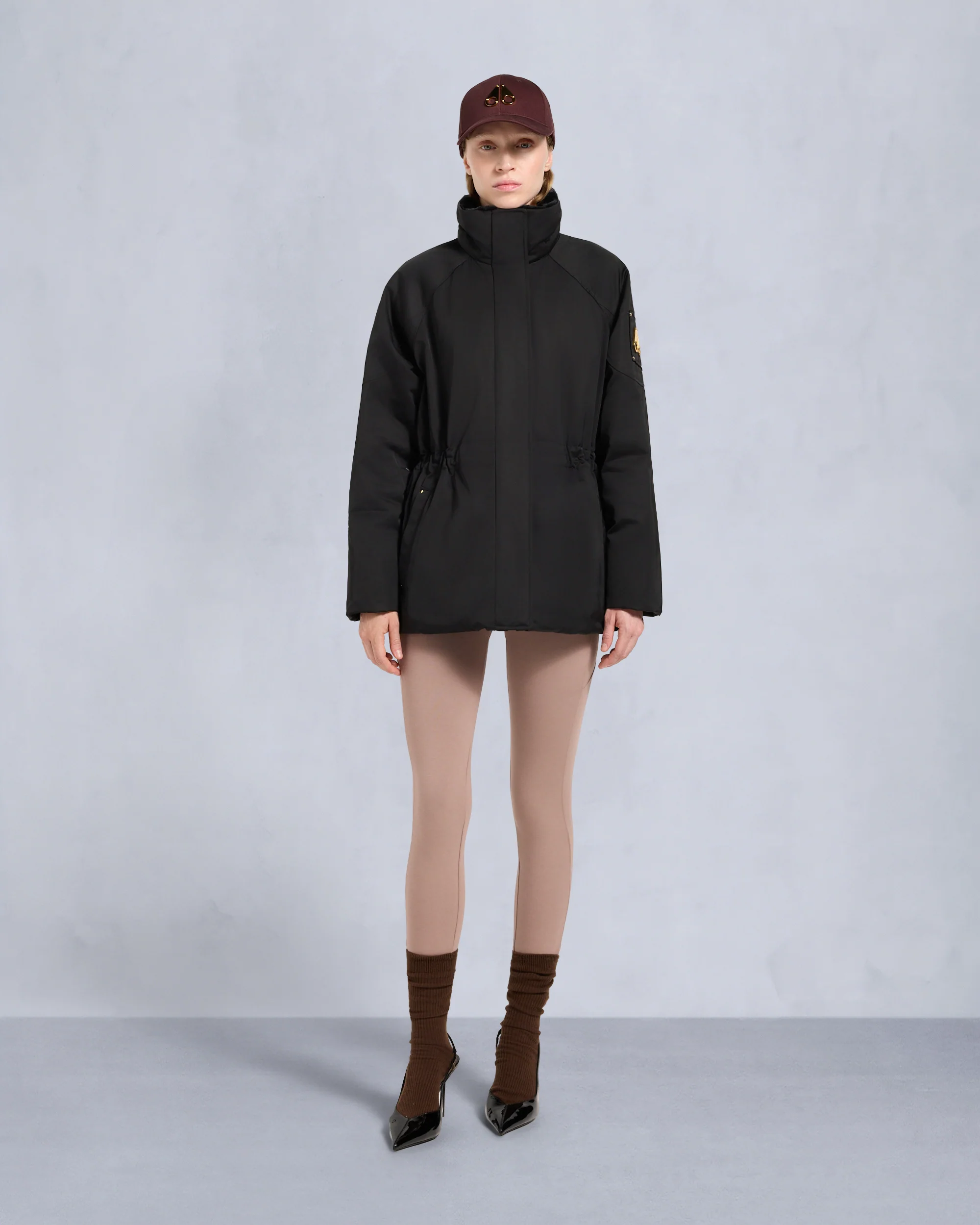 GOLD SERIES SATIN 3Q JACKET-BLACK - Image 6