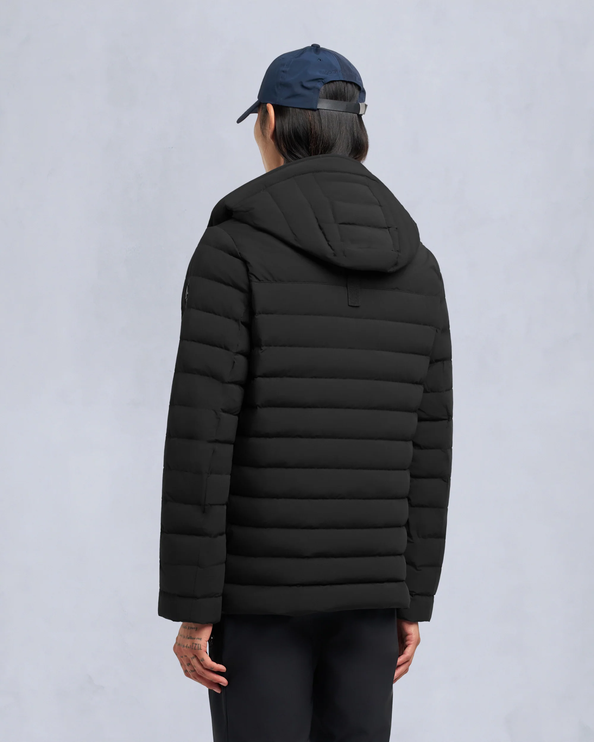 GREYSTONE 3Q JACKET-BLACK - Image 3