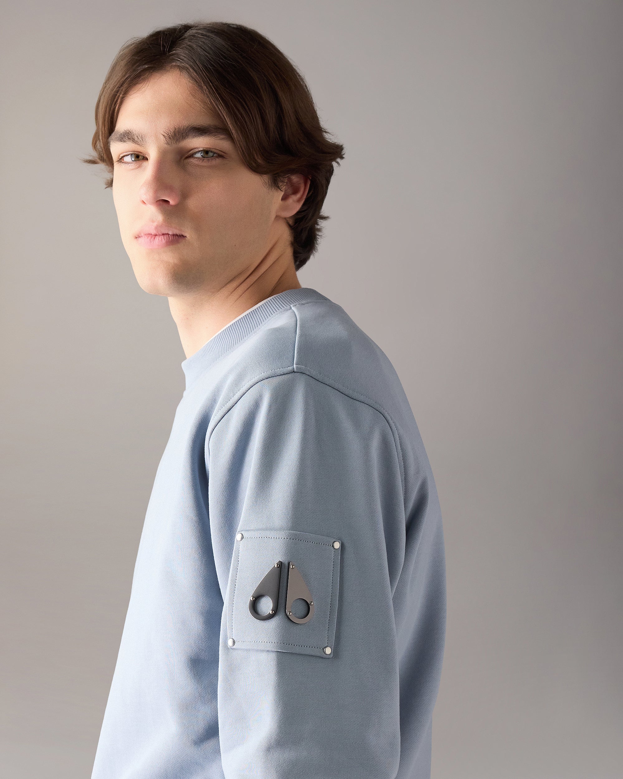 HARTSFIELD CREWNECK SWEATSHIRT-JET STREAM - Image 6