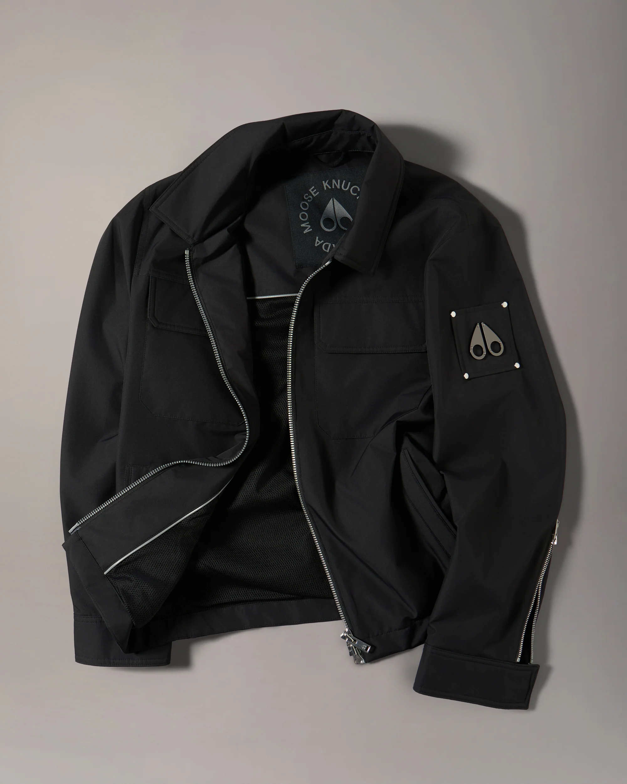 JACQUES SHIRT JACKET-BLACK - Image 6