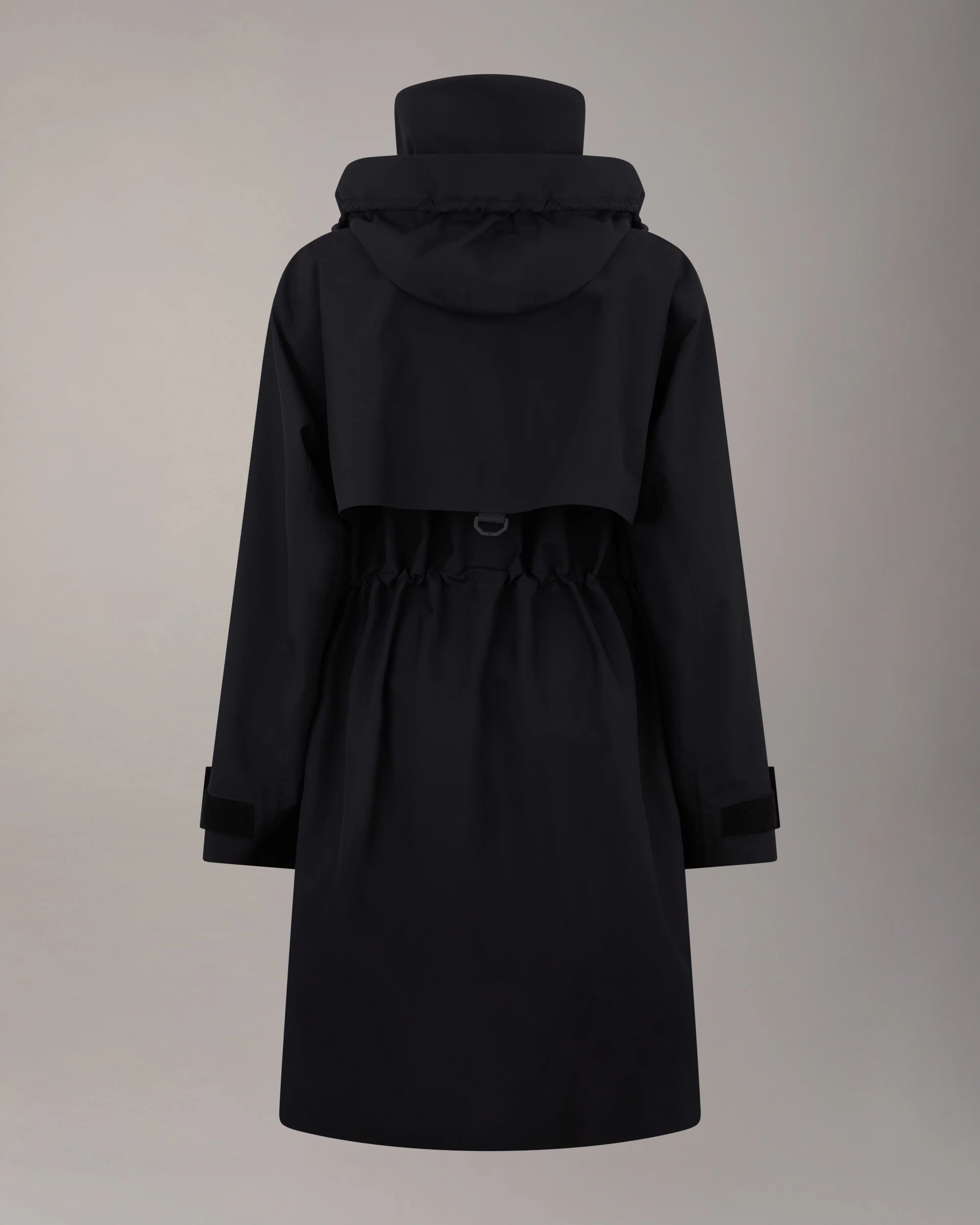LAURIER RAIN PARKA-BLACK - Image 5