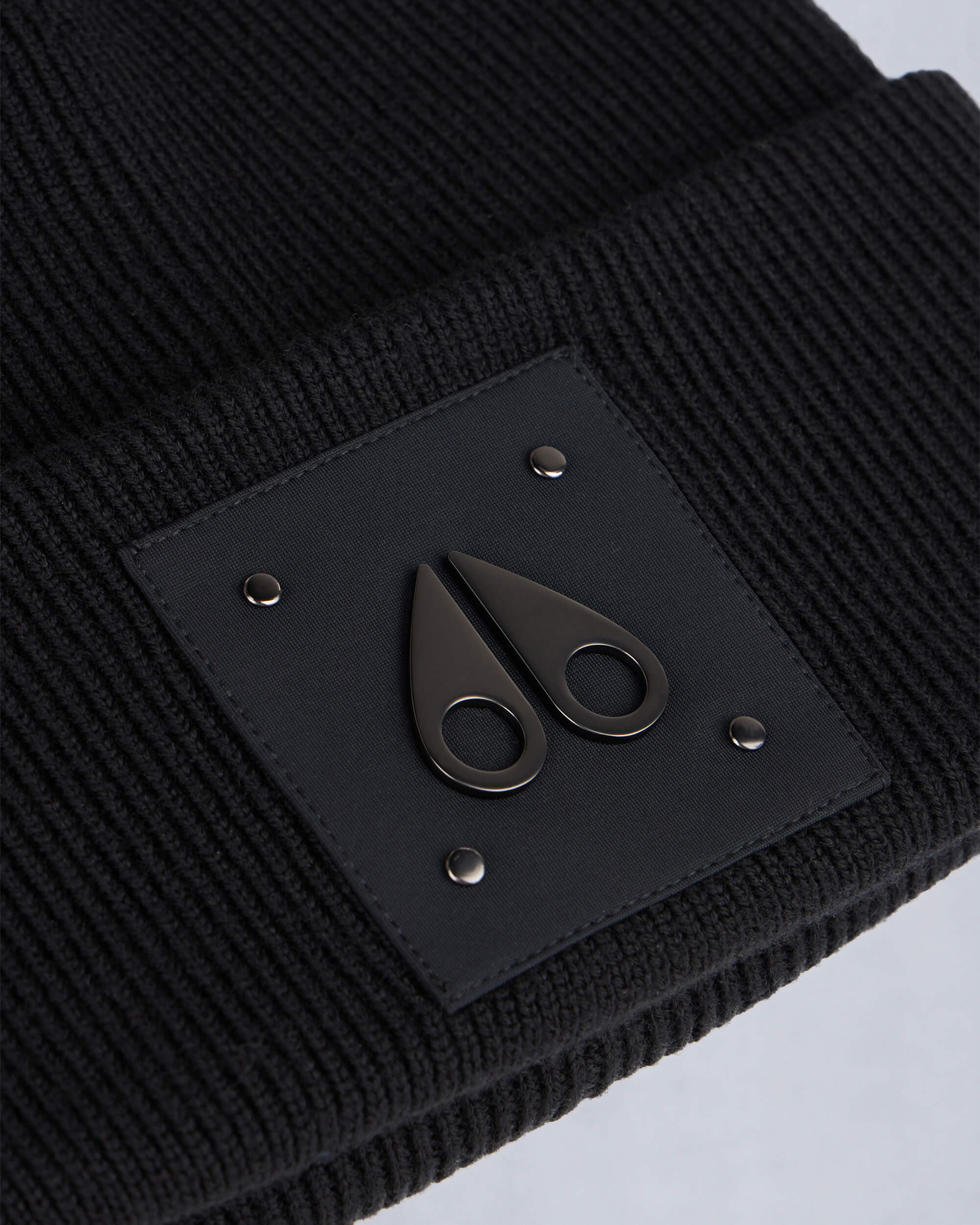 LOGO BEANIE UNISEX-BLACK - Image 4