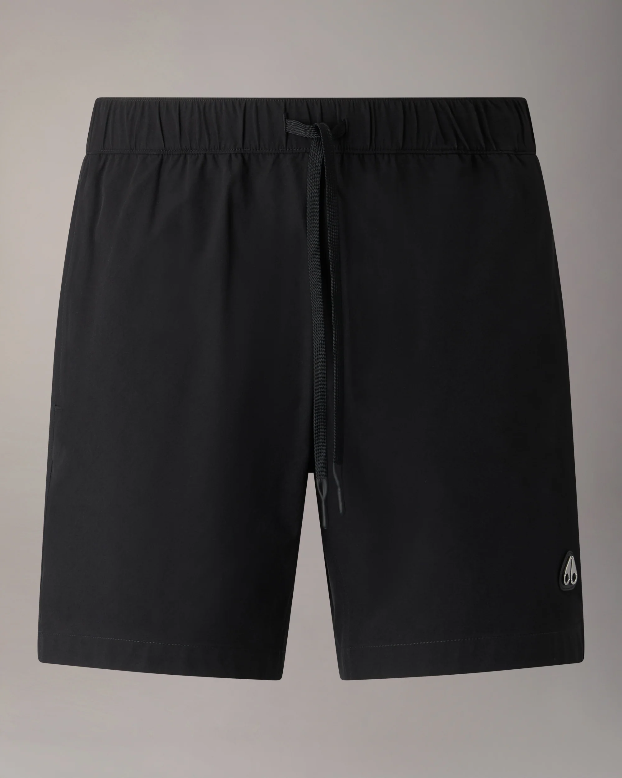 LOGO SWIM SHORTS-BLACK - Image 7