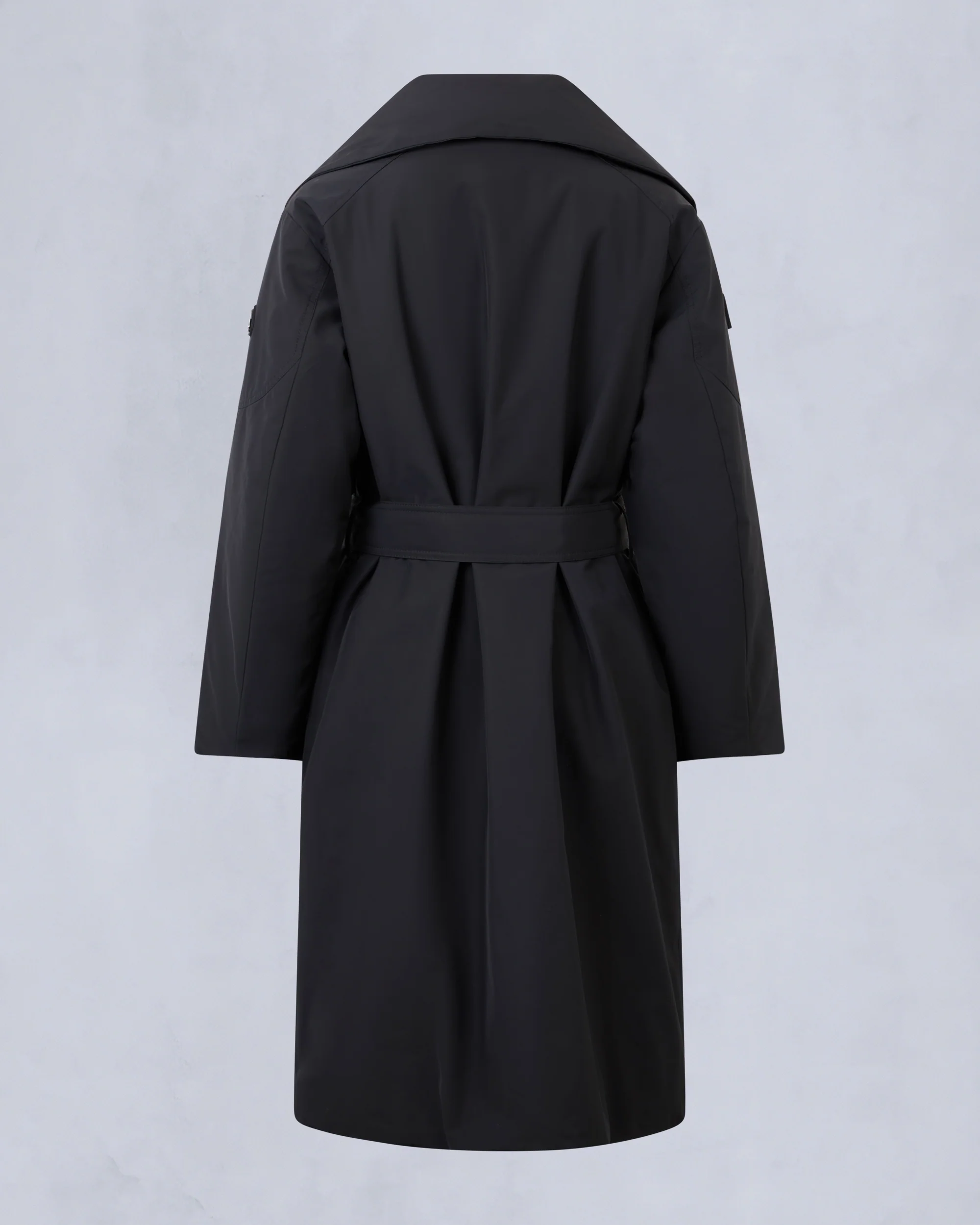 LONDSDALE LONG WRAP JACKET-BLACK - Image 5
