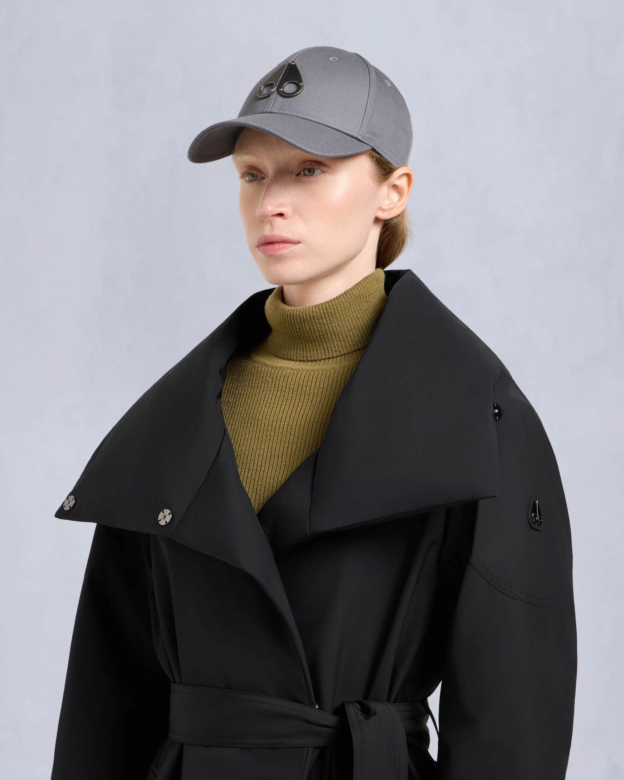LONDSDALE LONG WRAP JACKET-BLACK - Image 6