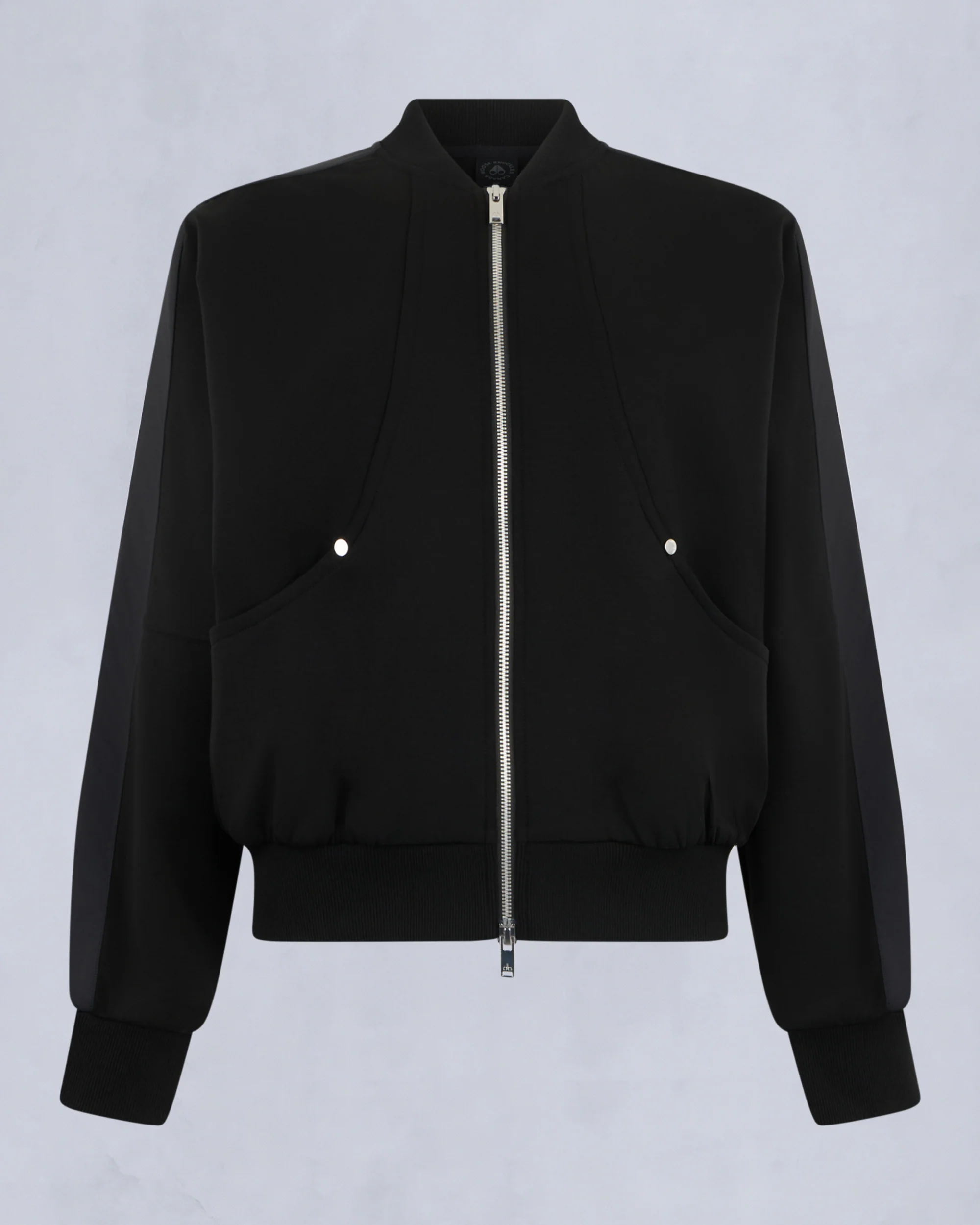 MIX MEDIA BOMBER JACKET-BLACK - Image 7