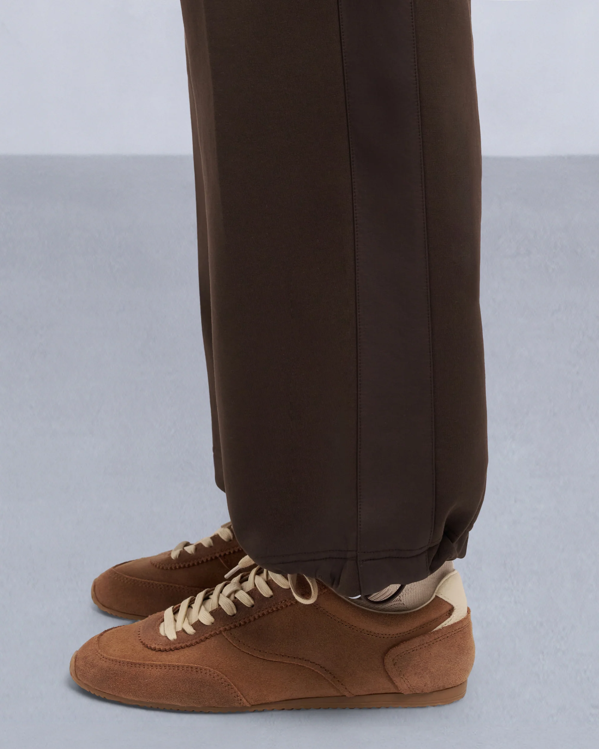 MIX MEDIA WIDE LEG PANT-ESPRESSO - Image 6