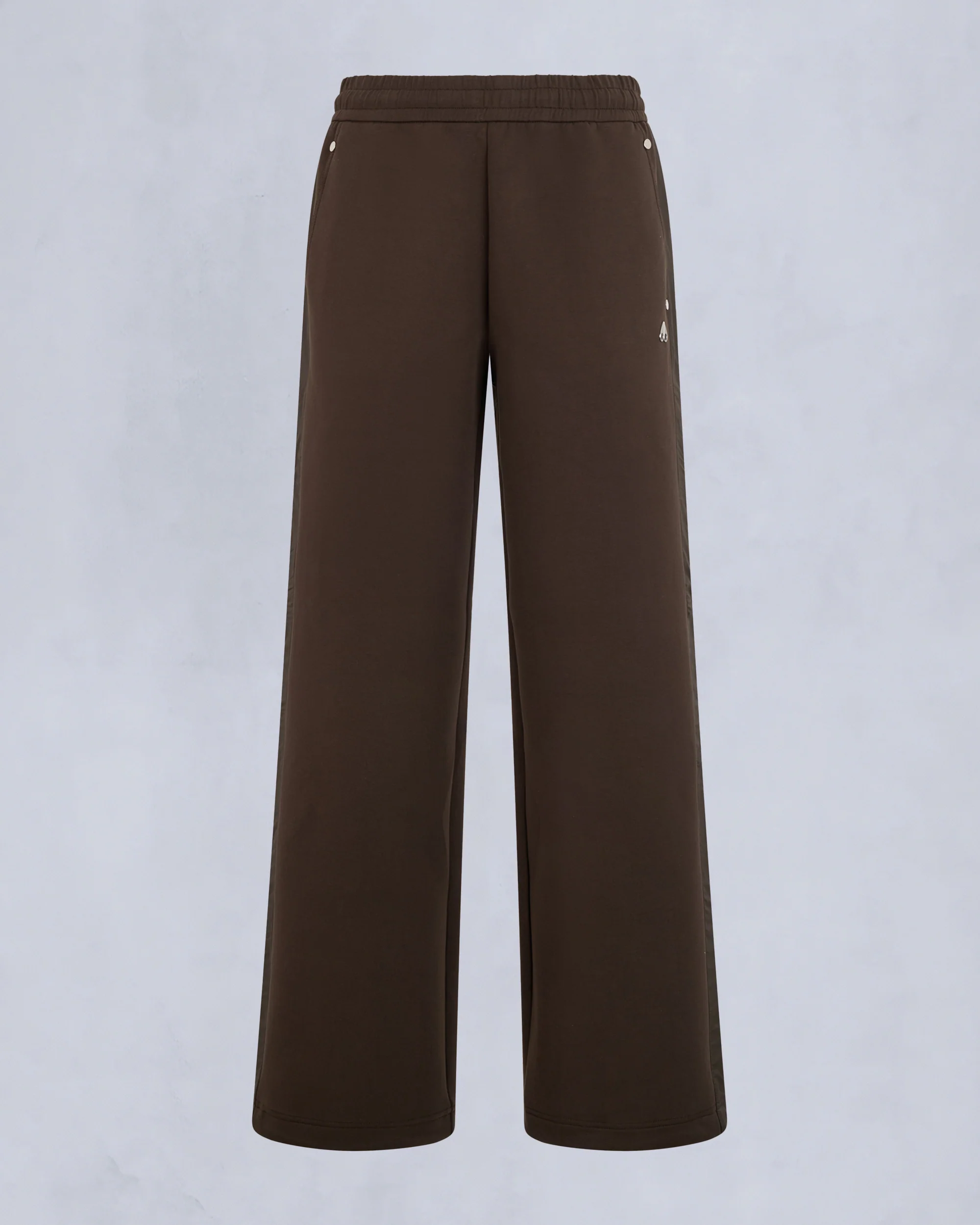 MIX MEDIA WIDE LEG PANT-ESPRESSO - Image 7
