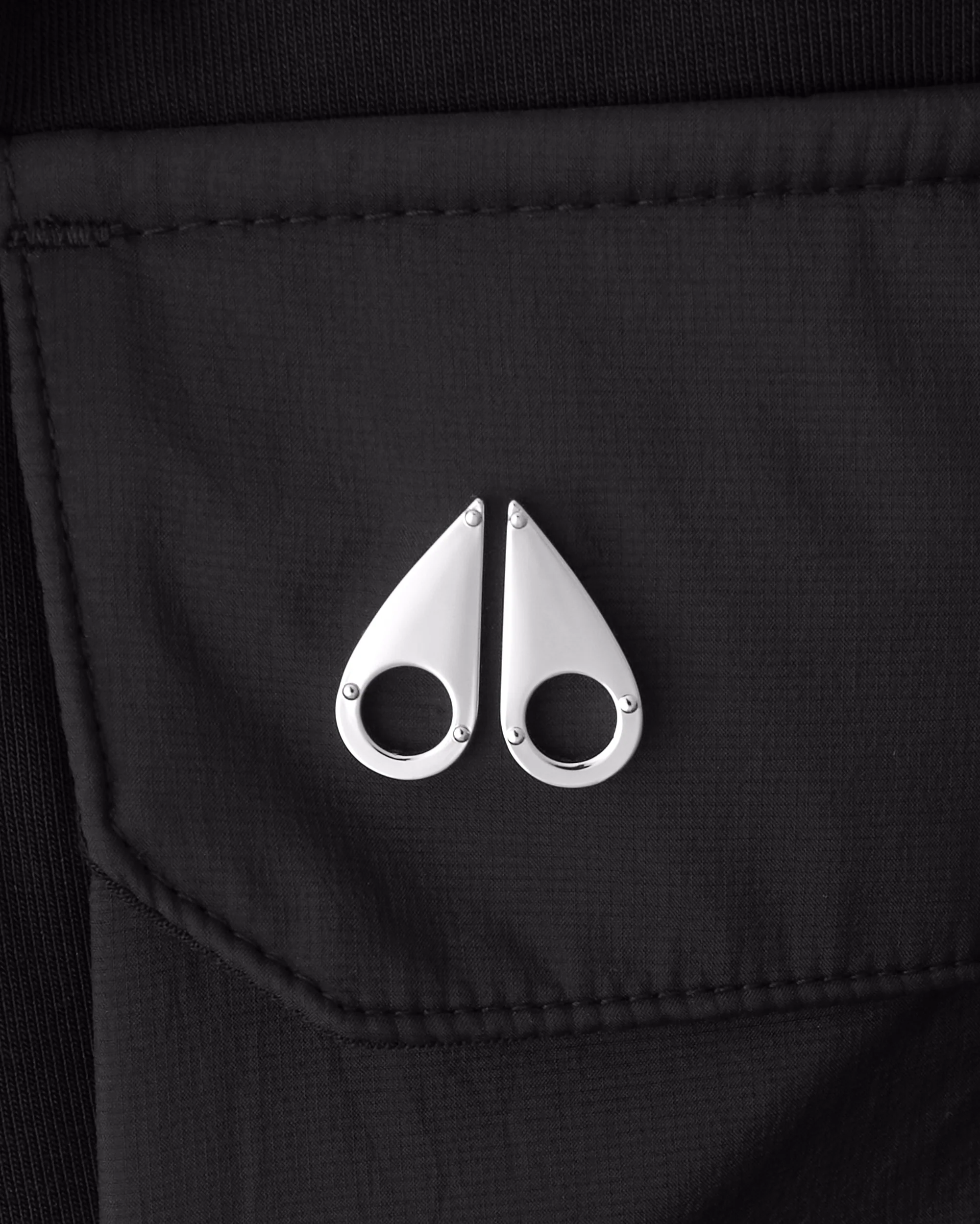 MIXED MEDIA NEOPRENE JOGGERS-BLACK - Image 4