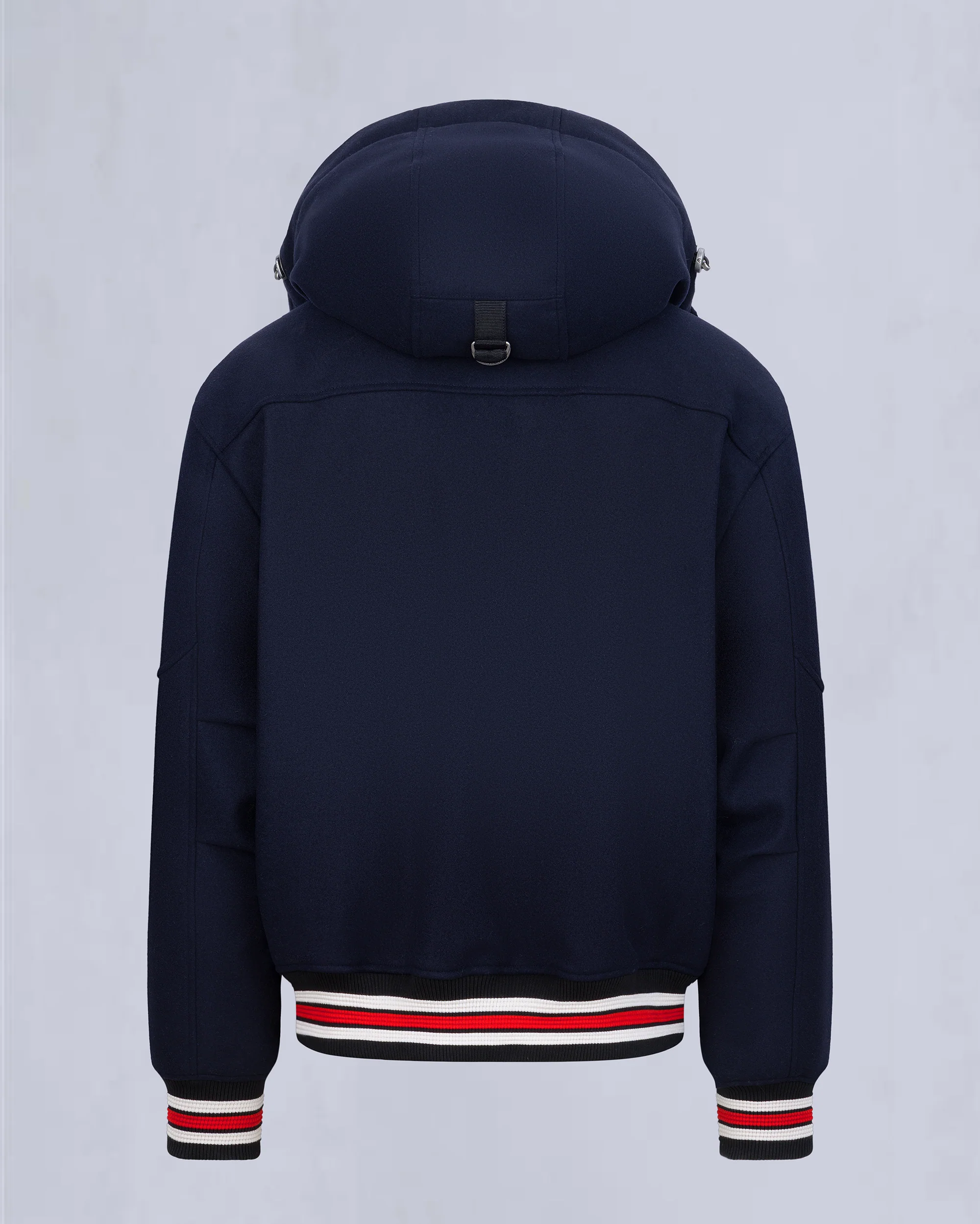 NHL X MOOSE KNUCKLES CANADIENS BOMBER JACKET-NAVY/RED/BONE/BLACK - Image 5