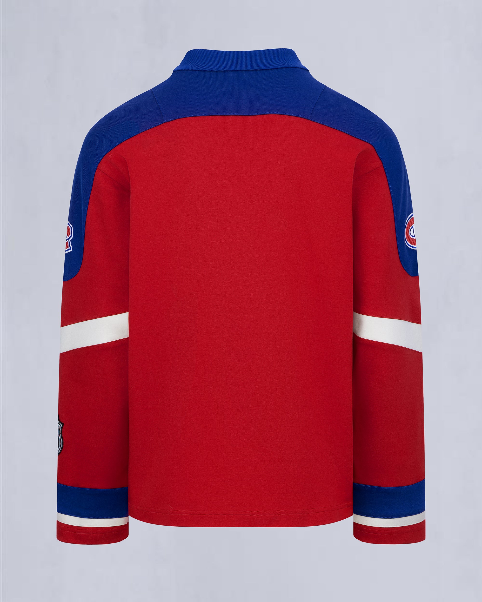 NHL X MOOSE KNUCKLES CANADIENS POLO-CANADIEN RED/BLUE/BONE - Image 5