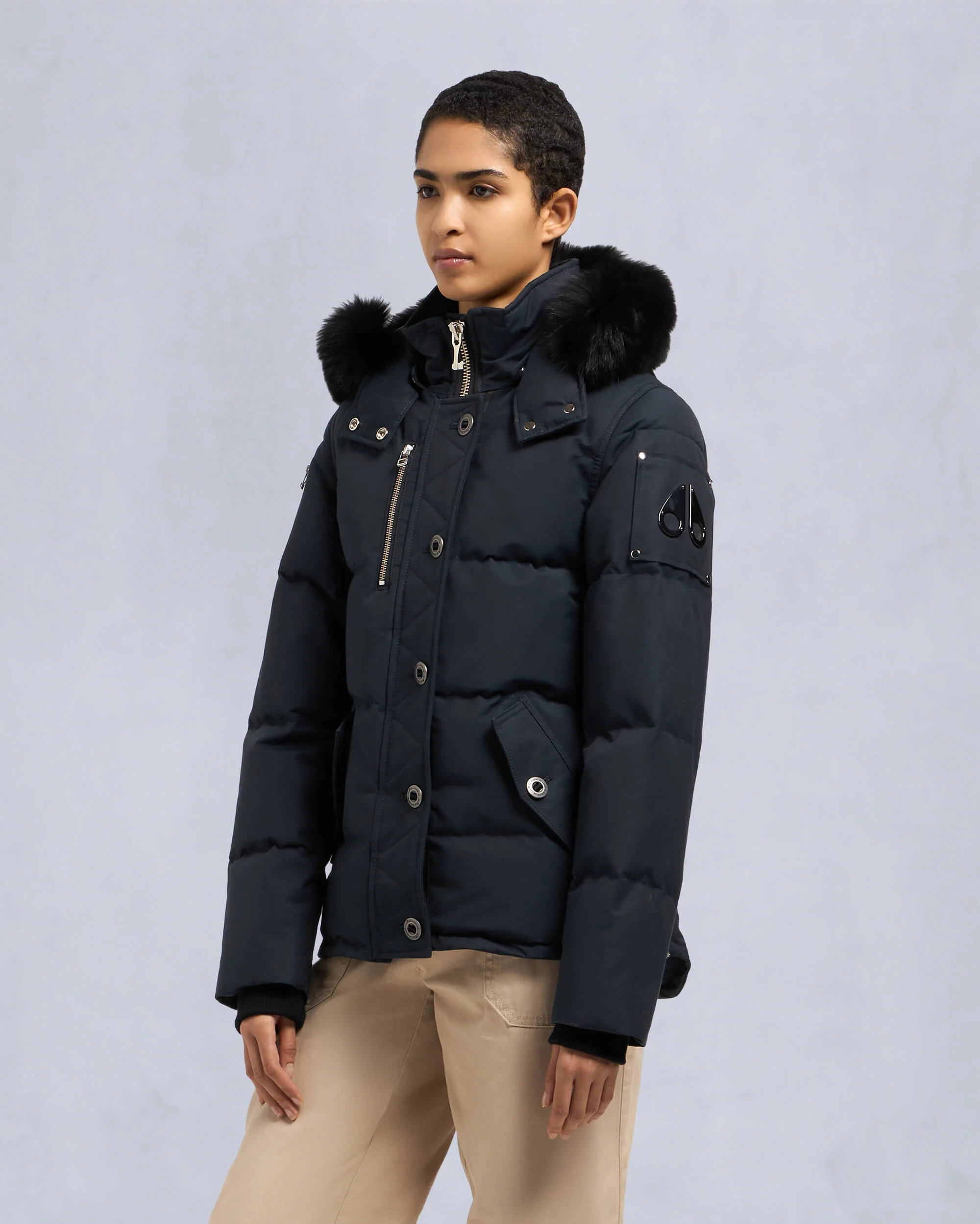 ORIGINAL 3Q FUR-NAVY/BLACK - Image 2