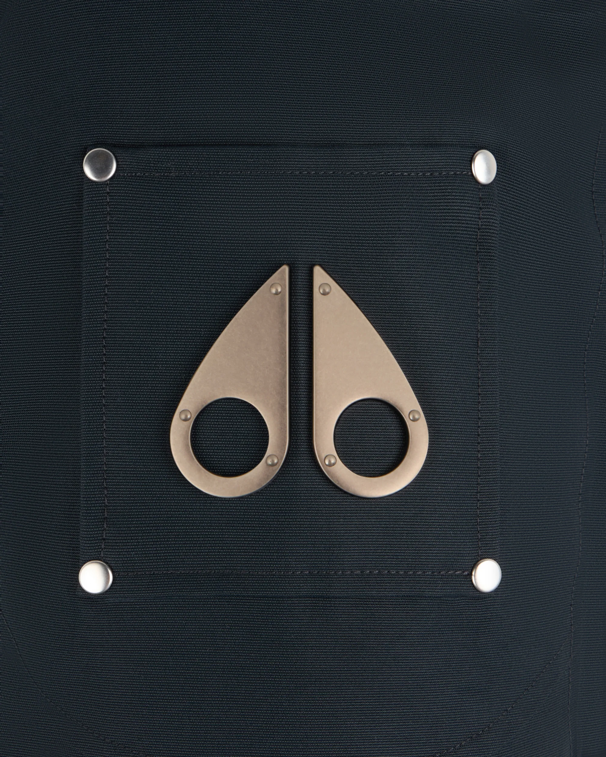 ORIGINAL BALLISTIC SHEARLING TRIM BOMBER JACKET-NAVY/NATURAL - Image 4