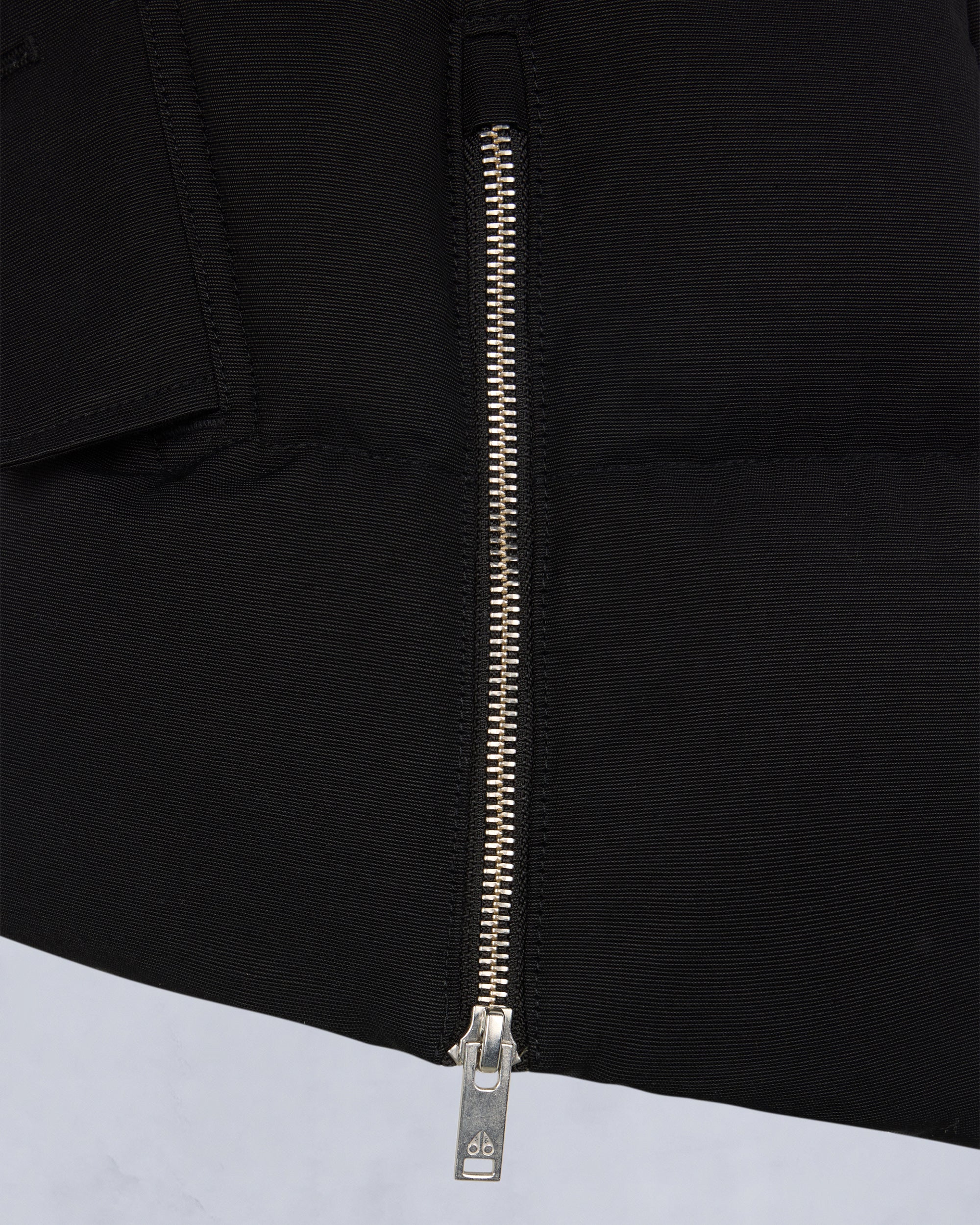 ORIGINAL SHEARLING TRIM 3Q JACKET-BLACK/BLACK - Image 4
