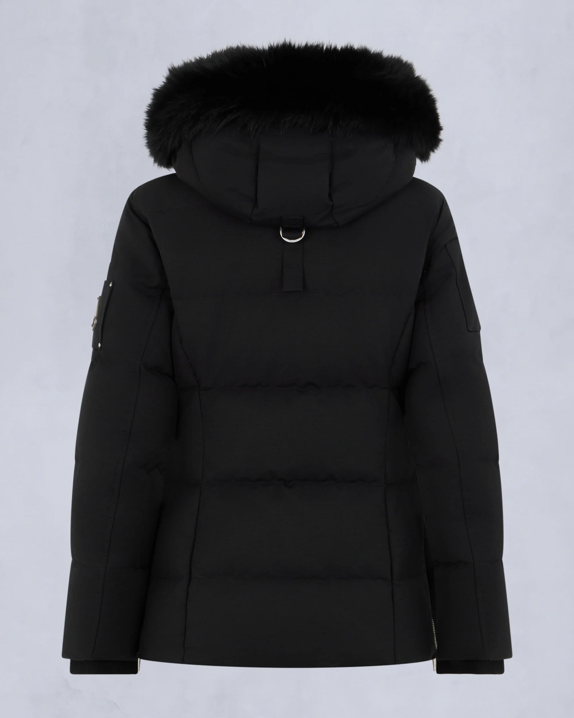 ORIGINAL SHEARLING TRIM 3Q JACKET-BLACK/BLACK - Image 5