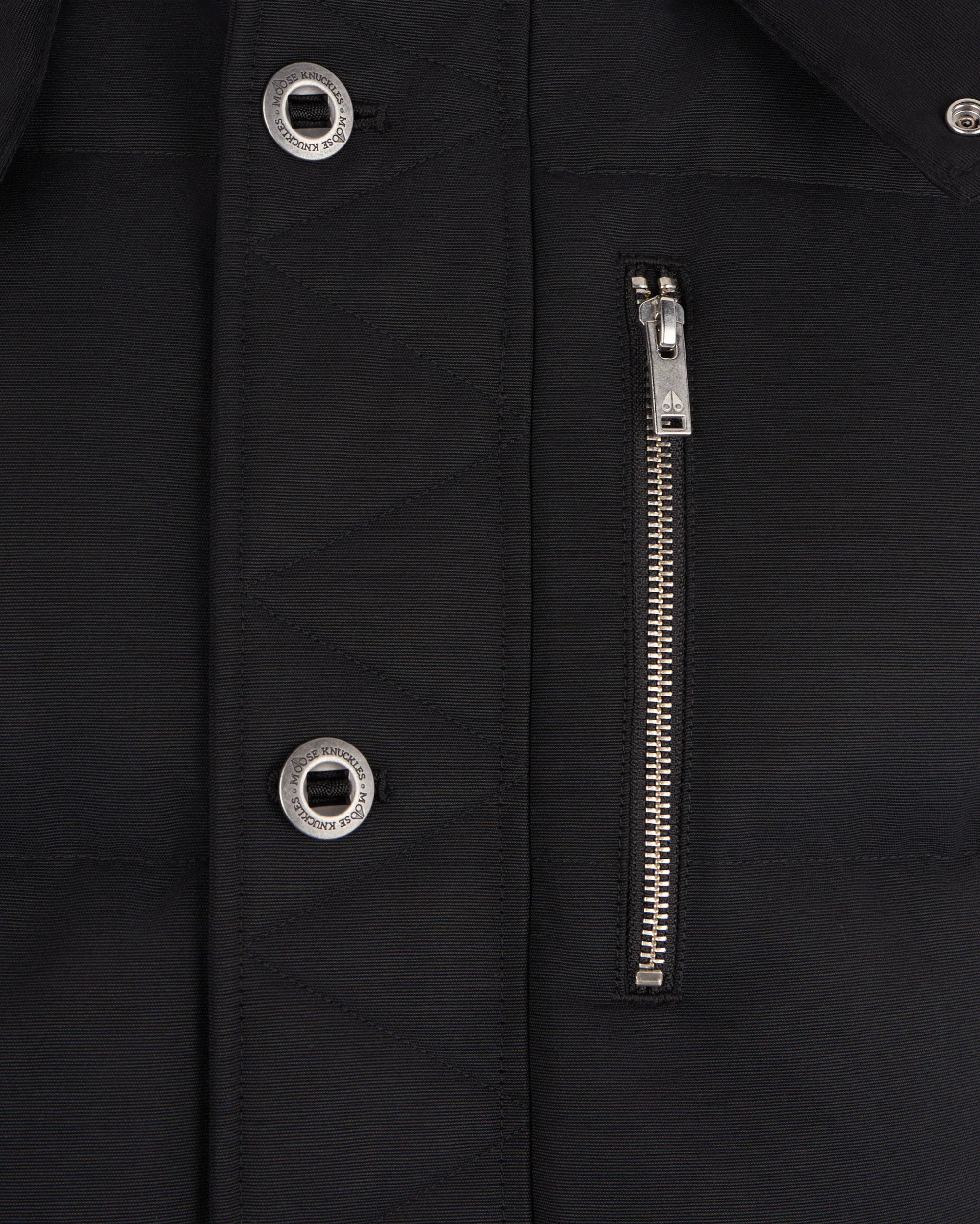 ORIGINAL SHEARLING TRIM 3Q JACKET-BLACK/NATURAL - Image 4