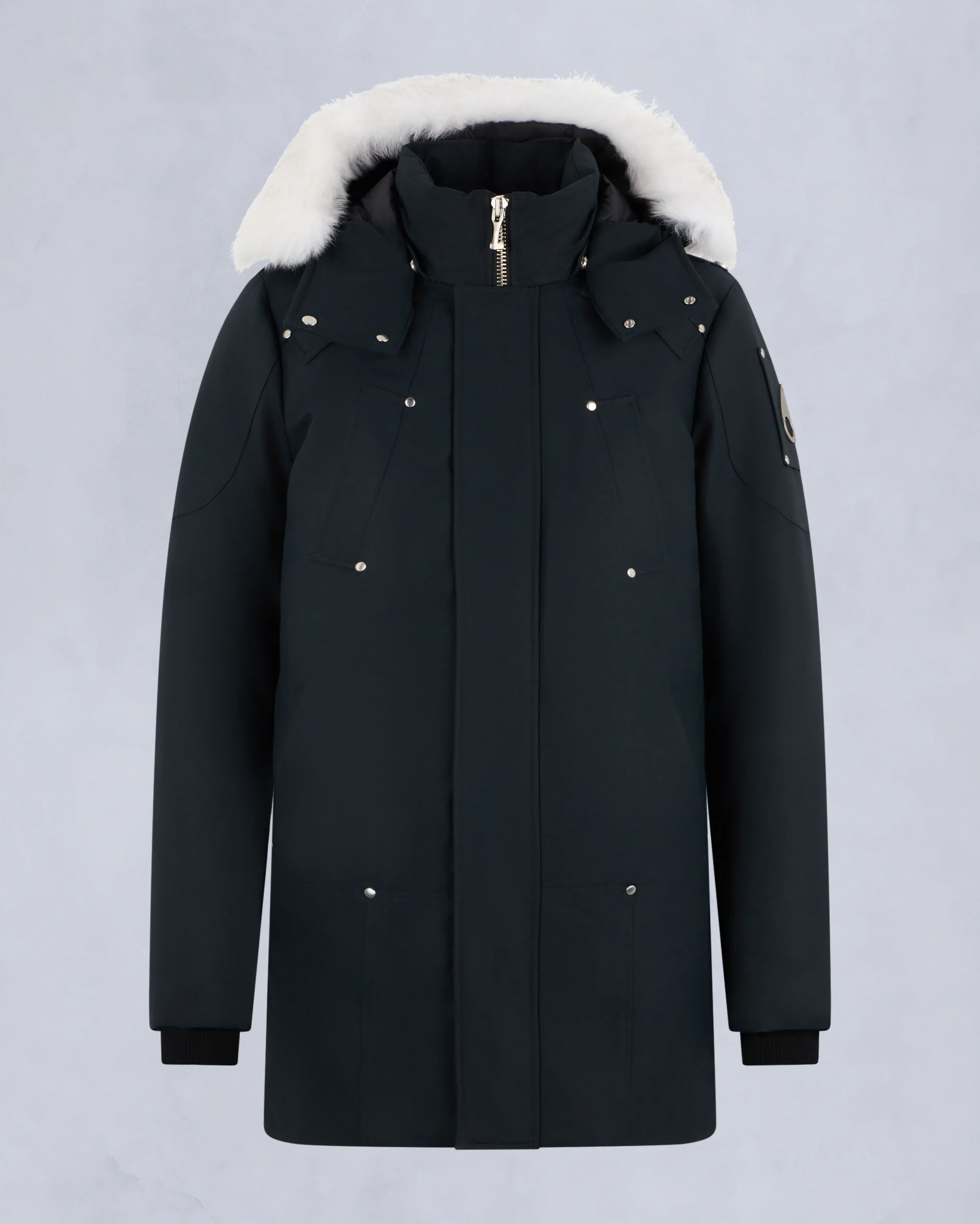 ORIGINAL SHEARLING TRIM STIRLING PARKA-NAVY/NATURAL - Image 6