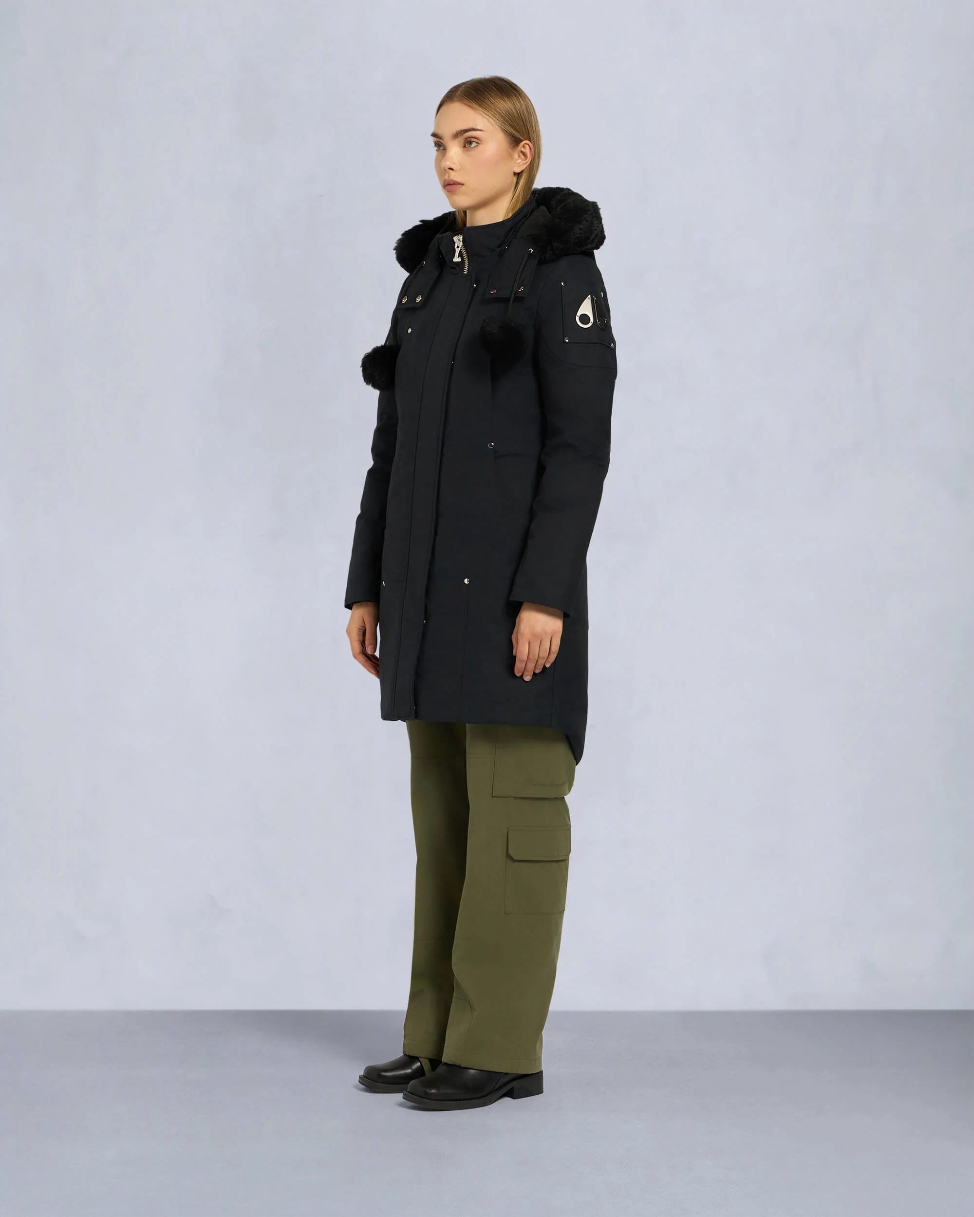ORIGINAL STIRLING PARKA FUR-NAVY/BLACK - Image 2