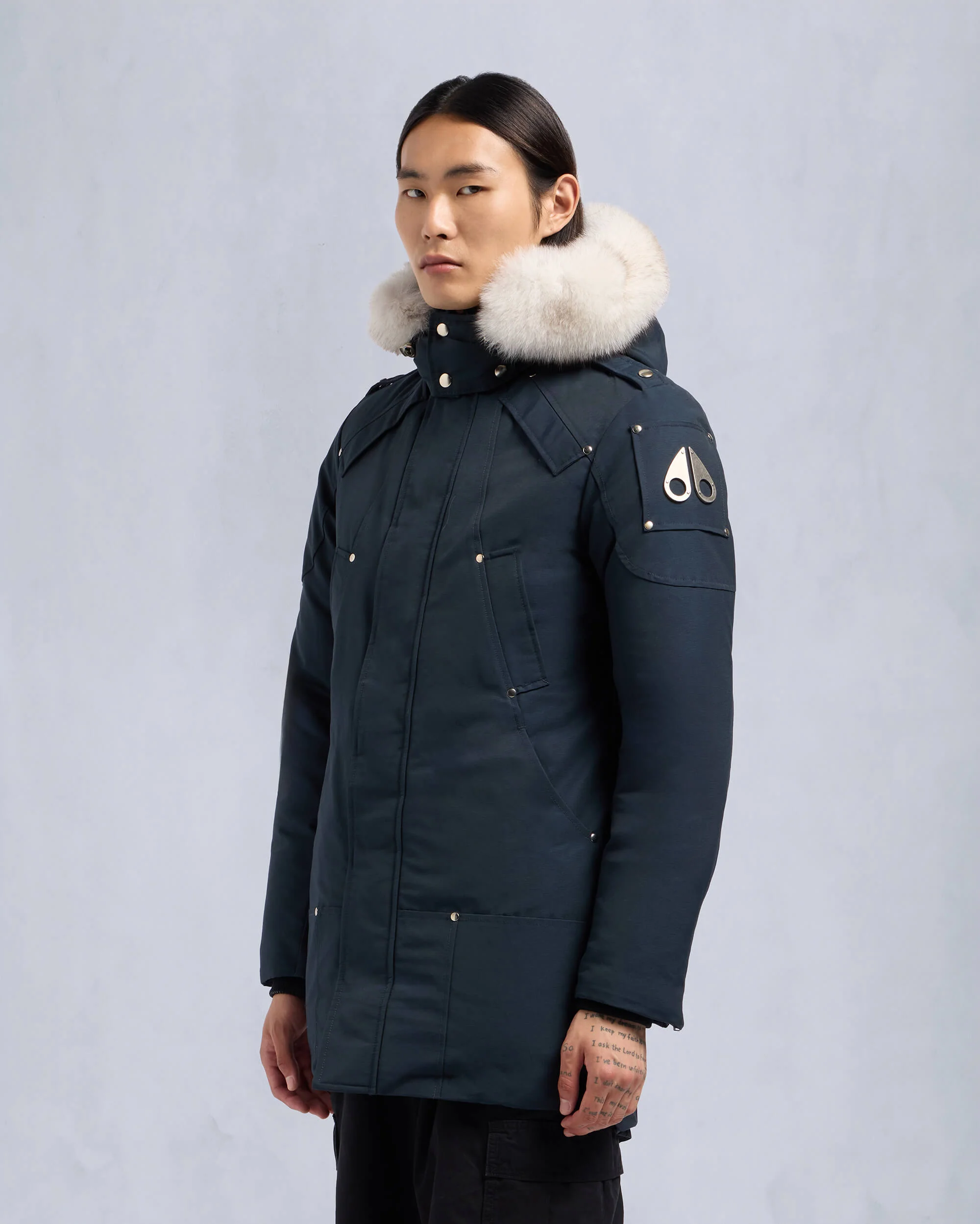 ORIGINAL STIRLING PARKA FUR-NAVY/NATURAL - Image 2