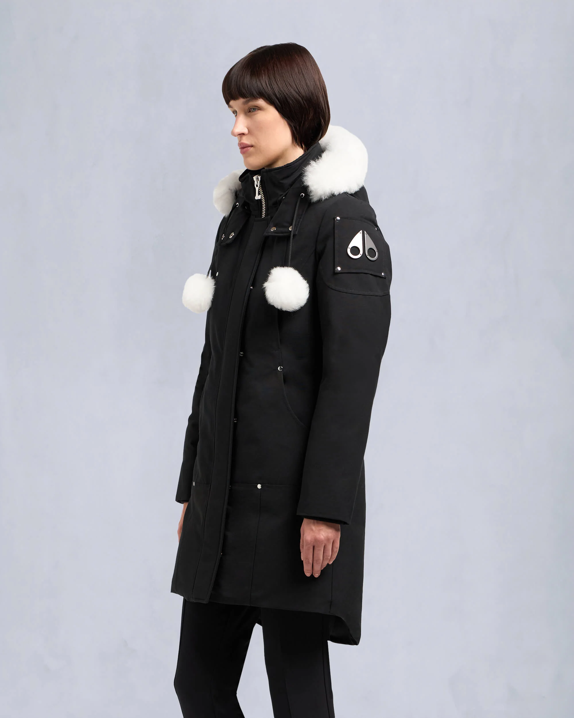 ORIGINAL STIRLING PARKA NEOSHEAR -BLACK/NATURAL - Image 2