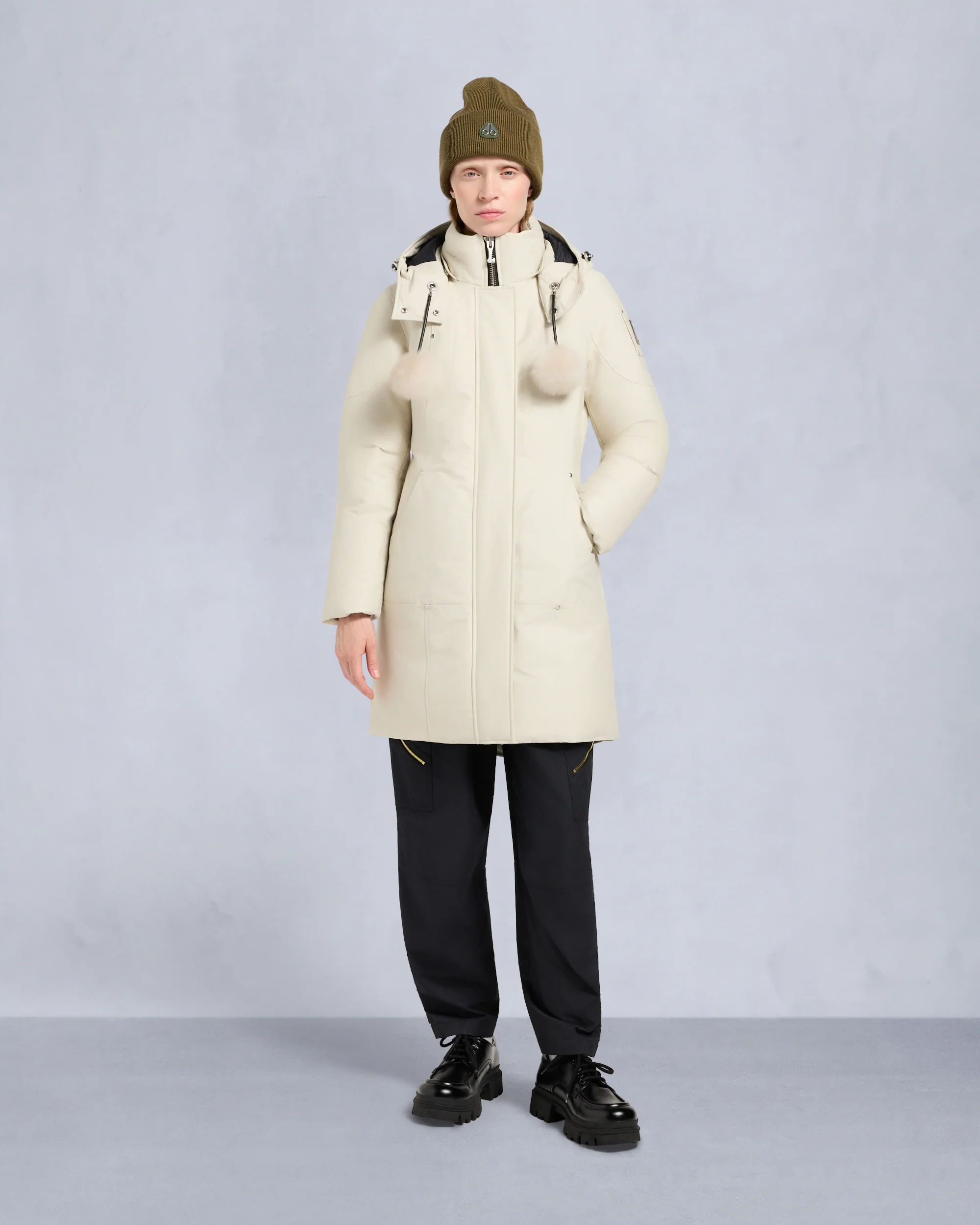 ORIGINAL STIRLING SHEARLING TRIM PARKA-ALABASTER - Image 6