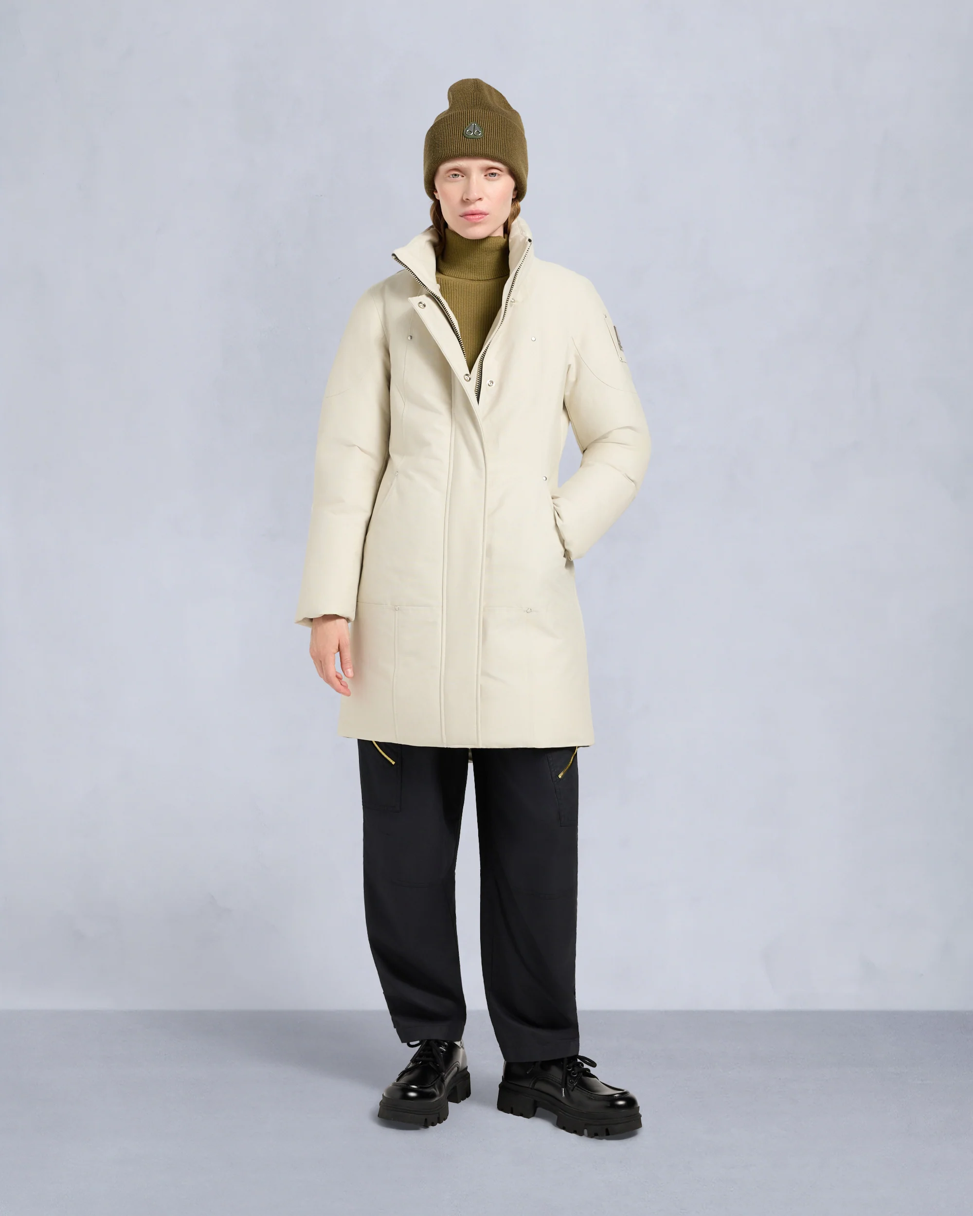 ORIGINAL STIRLING SHEARLING TRIM PARKA-ALABASTER - Image 7