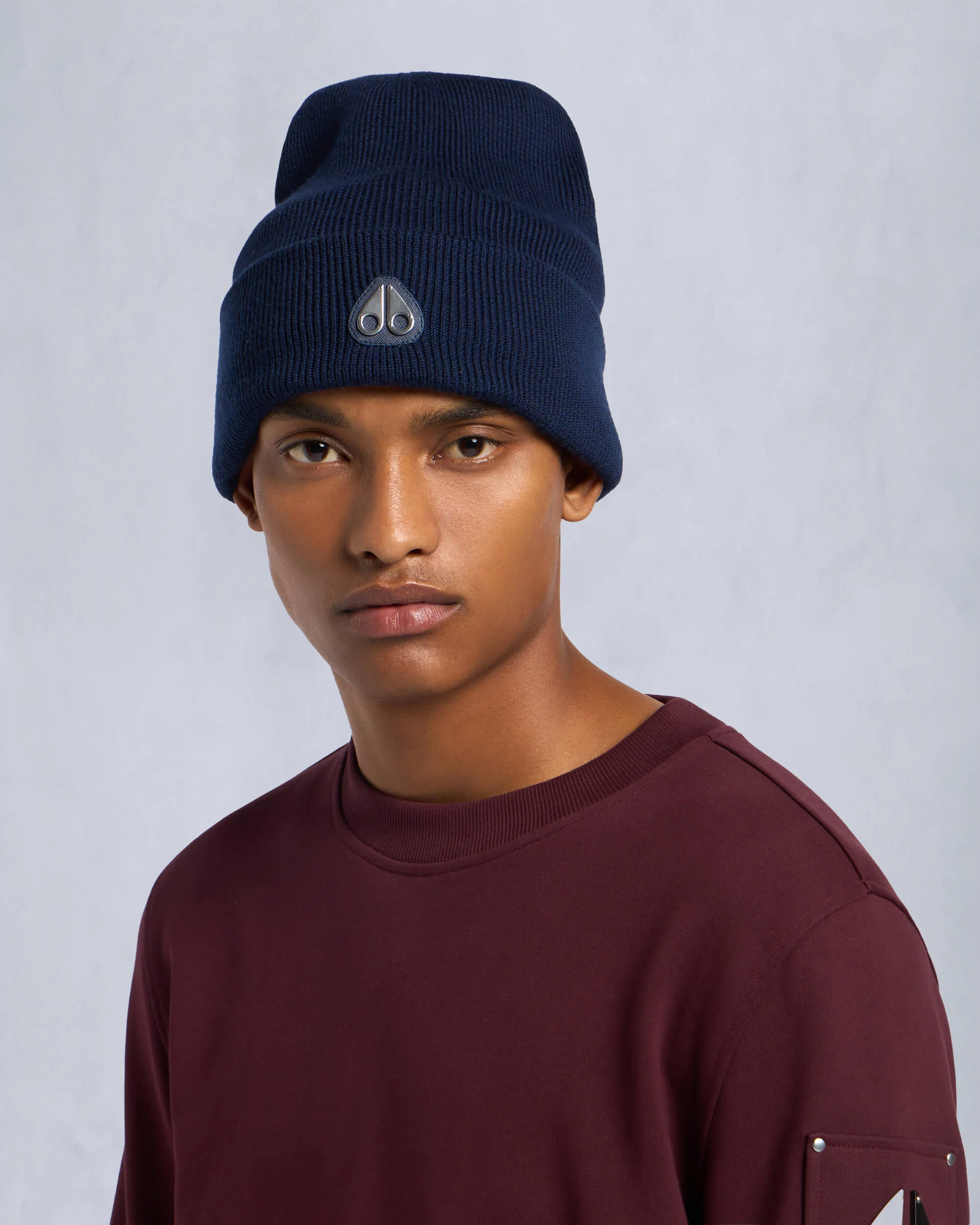 PARNIS UNISEX BEANIE-NAVY - Image 2