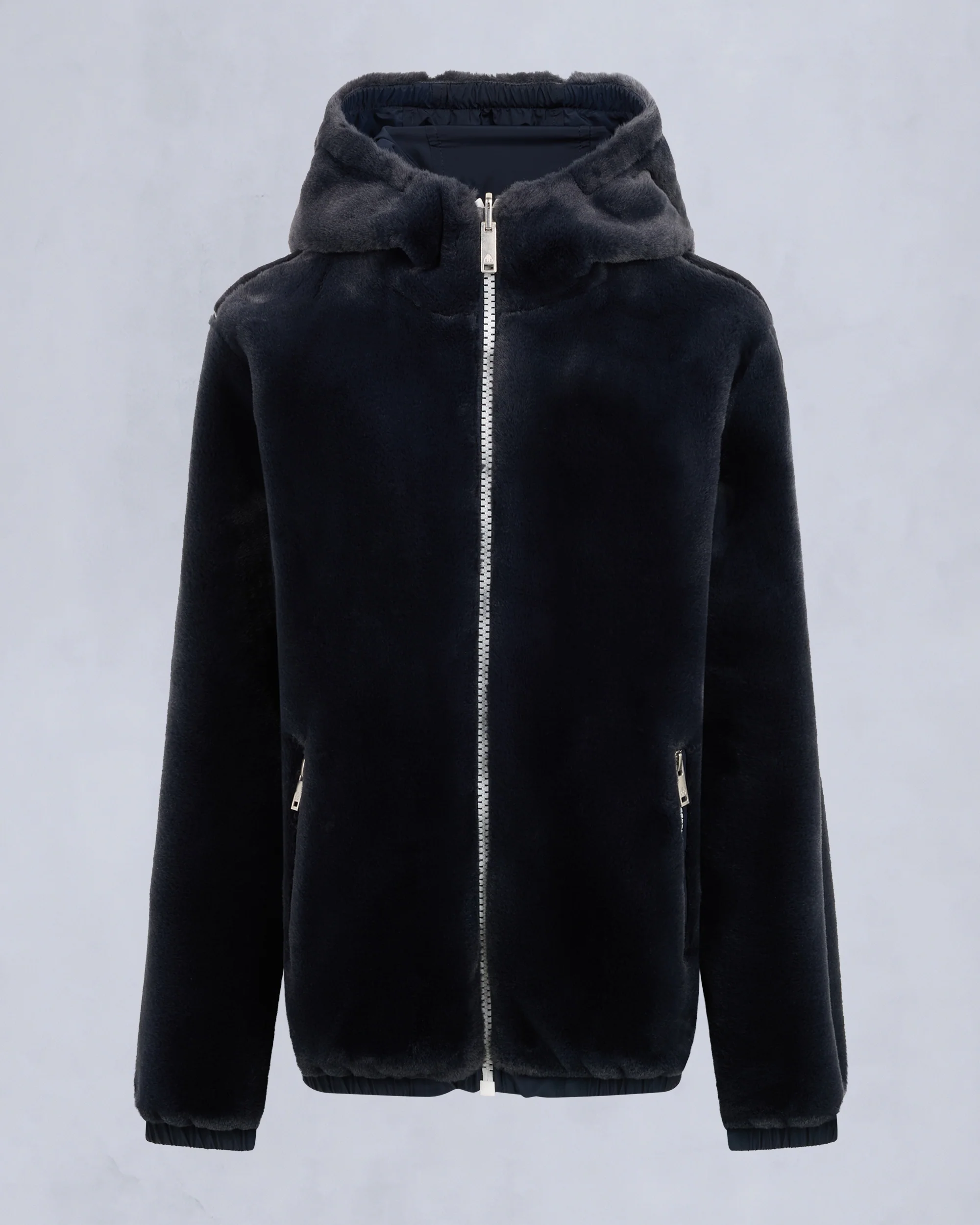 SIMCOE BUNNY REVERSIBLE HOODIE-NAVY - Image 3